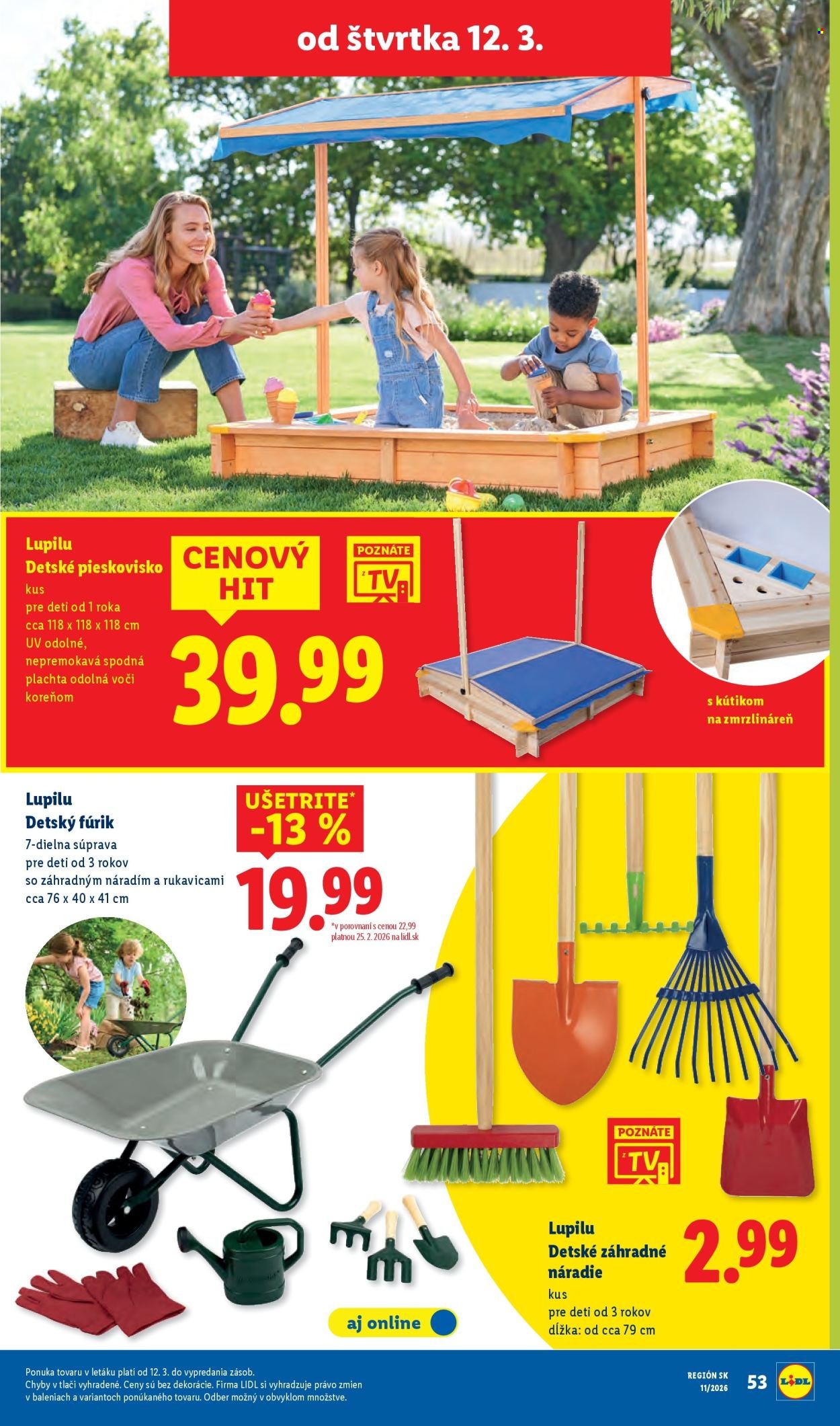 LIDL leták - Od pondelka 9.3.2026 (2026-03-09 - 2026-03-15) | 87