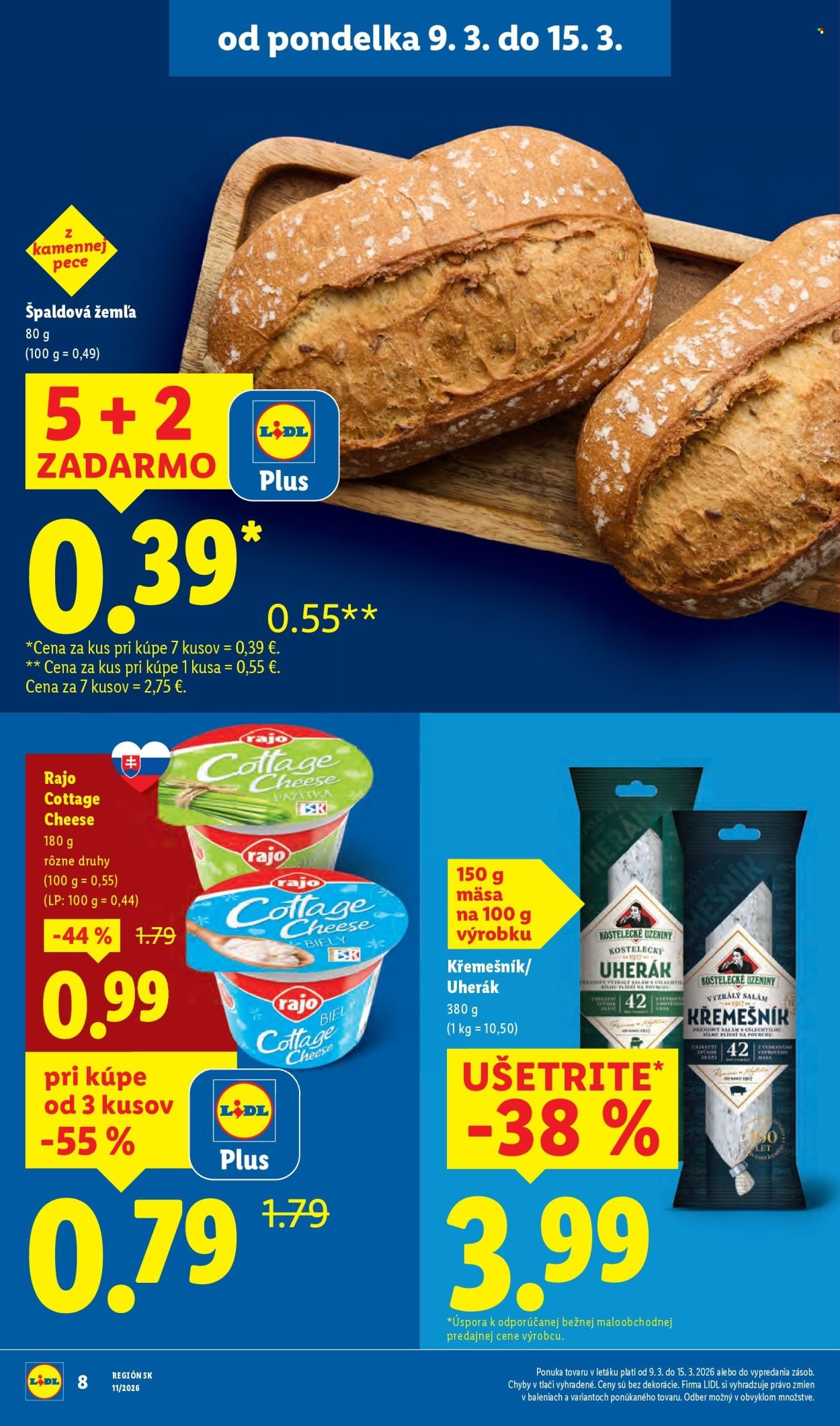 LIDL leták - Od pondelka 9.3.2026 (2026-03-09 - 2026-03-15) | 10