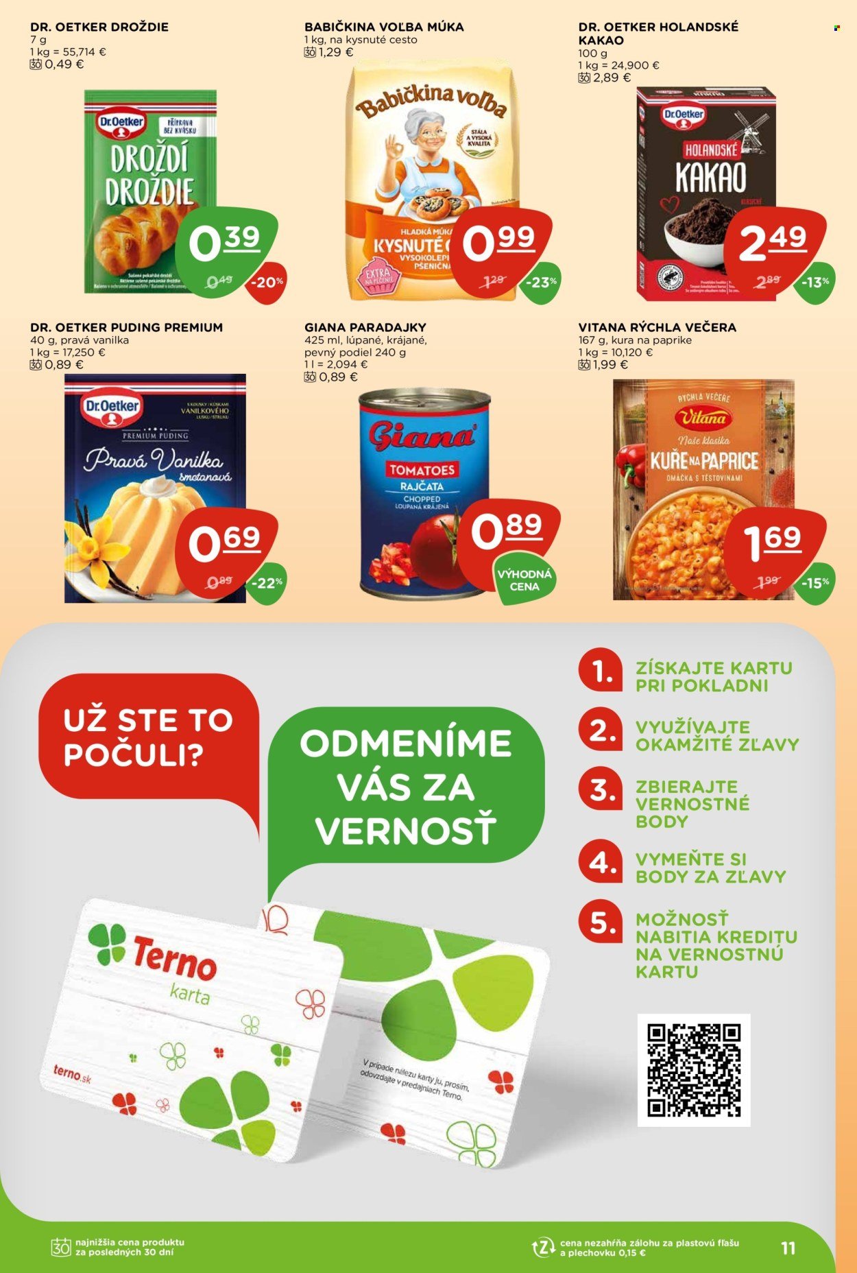 TERNO leták - Od štvrtka 1.10.2026
