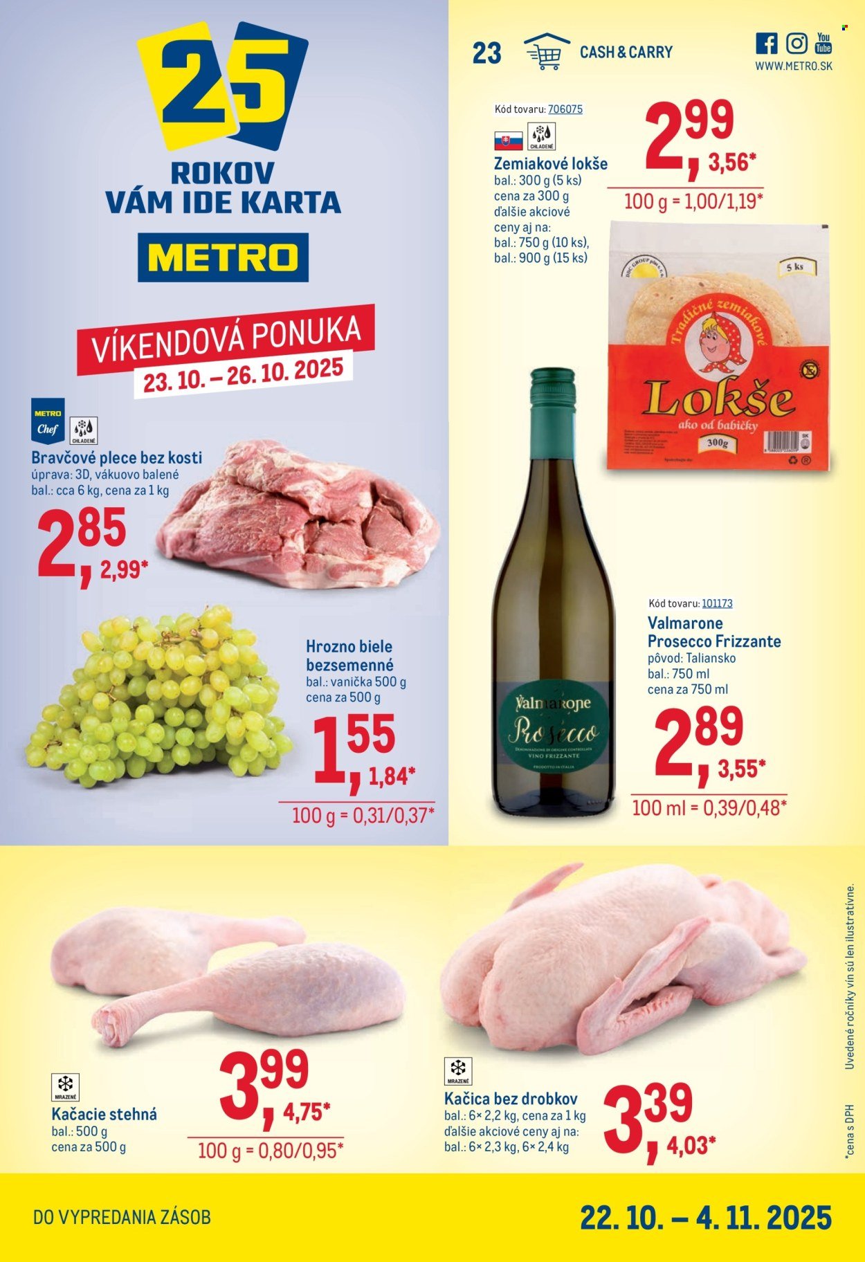 METRO leták - Maloobchod (2025-10-22 - 2025-11-04) | 1