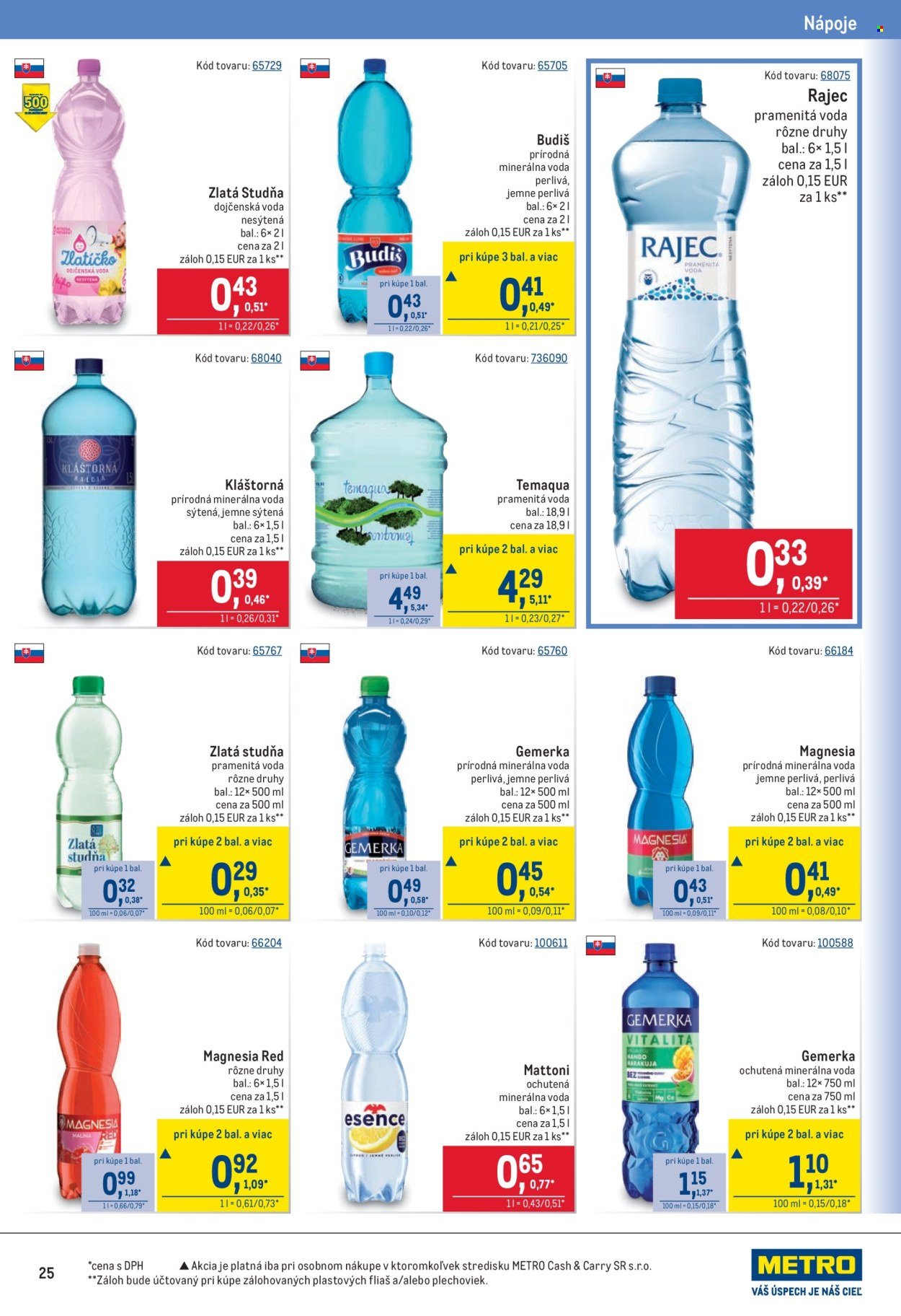 METRO leták - Maloobchod (2025-10-22 - 2025-11-04) | 25