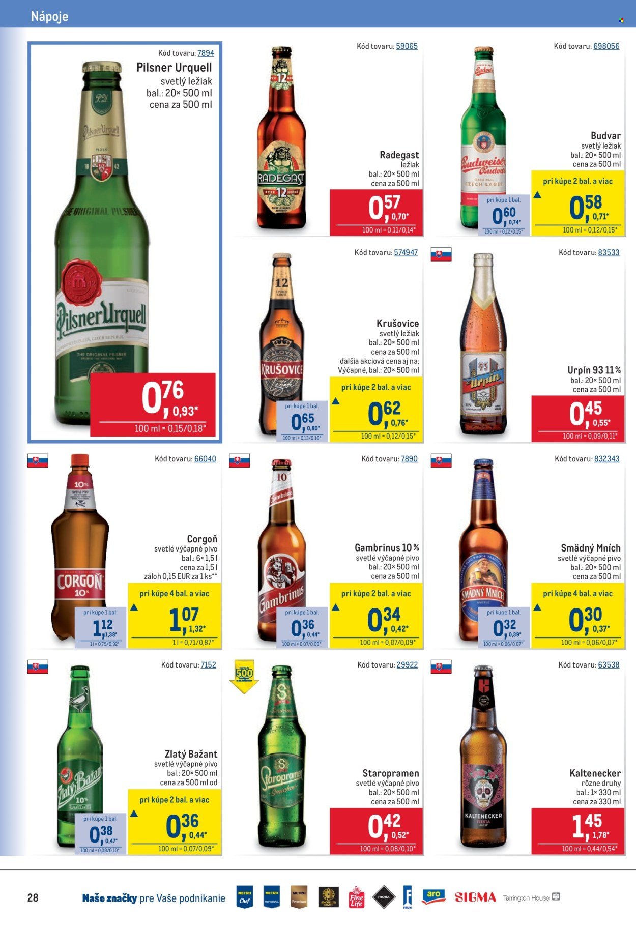 METRO leták - Maloobchod (2025-10-22 - 2025-11-04) | 28