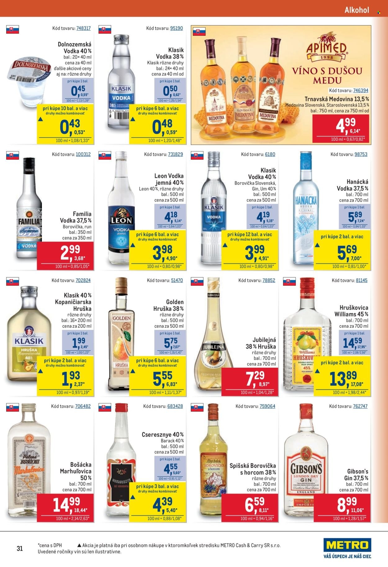 METRO leták - Maloobchod (2025-10-22 - 2025-11-04) | 31