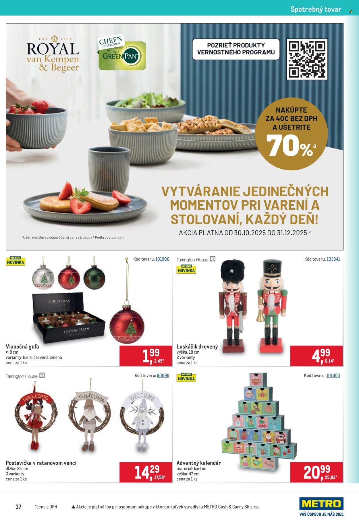 METRO leták - Maloobchod (2025-10-22 - 2025-11-04) | 37