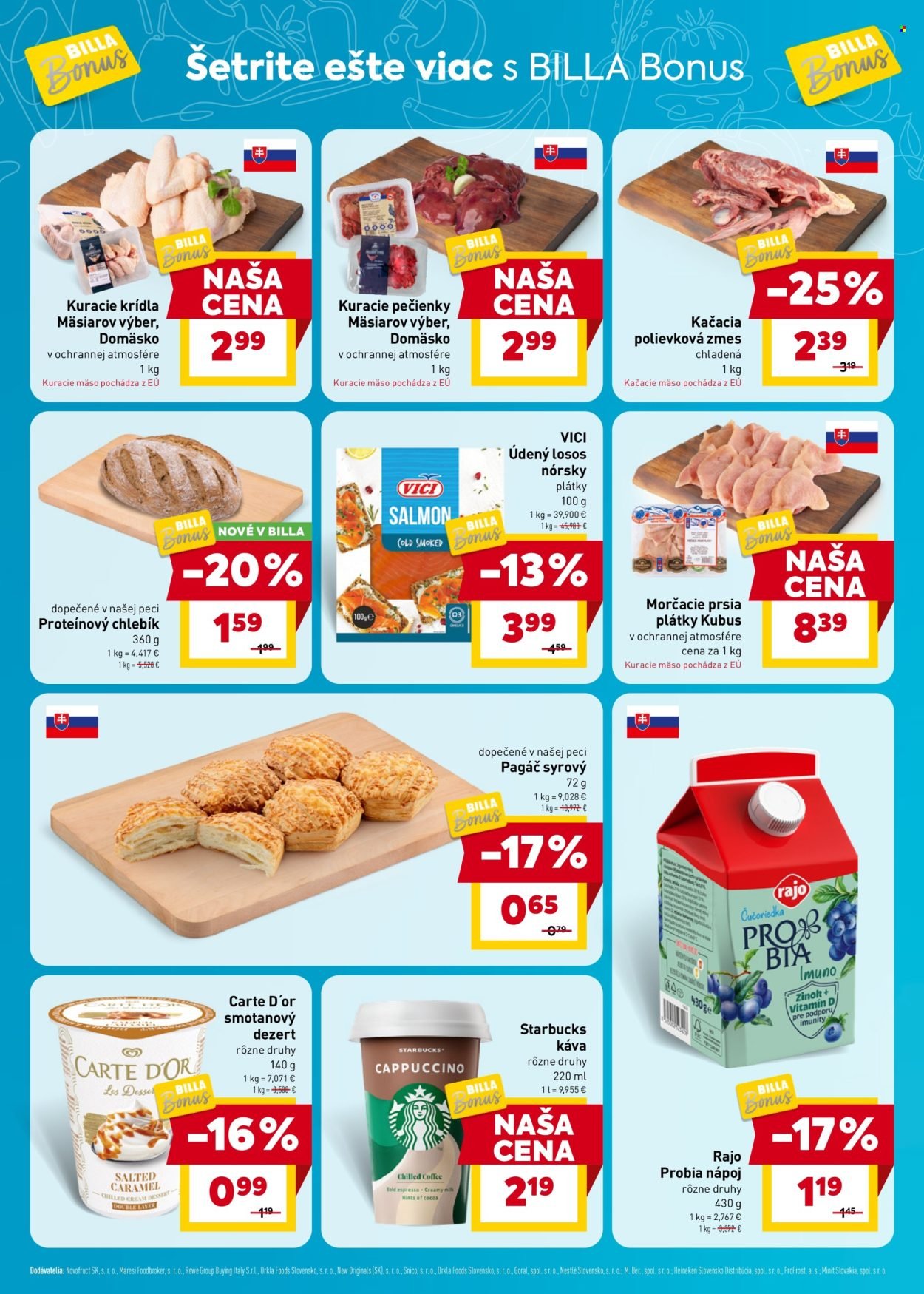 BILLA leták - Bonus leták