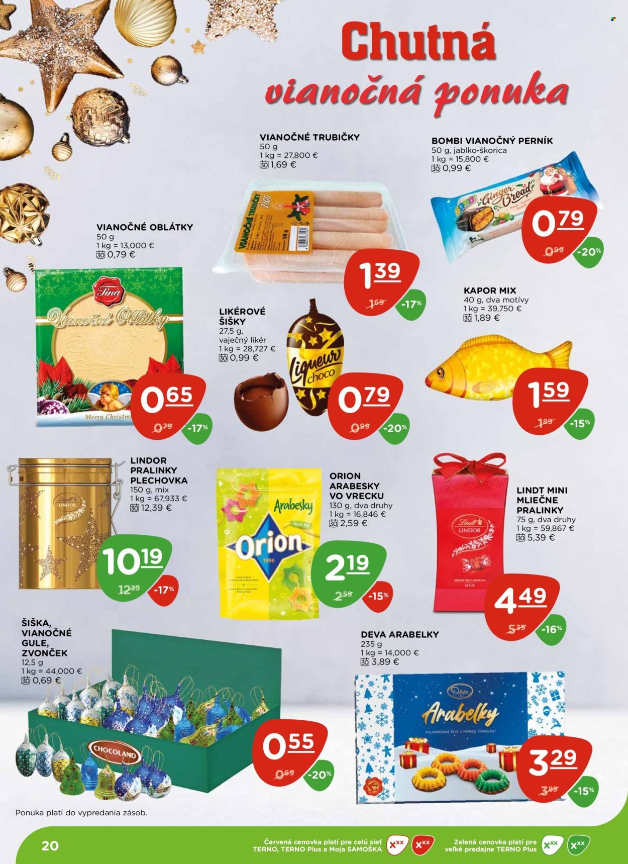 TERNO leták - Od štvrtka 4.12.2025 (2025-12-04 - 2025-12-10) | 20