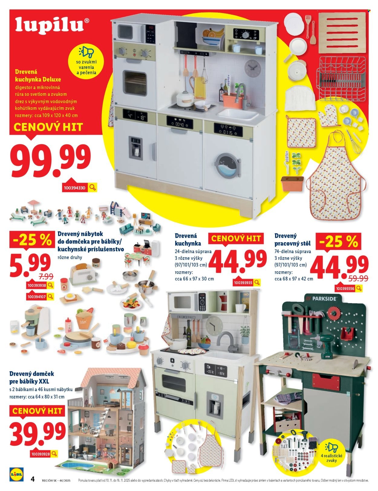 LIDL leták - Online magazín (2025-11-10 - 2025-11-16) | 4