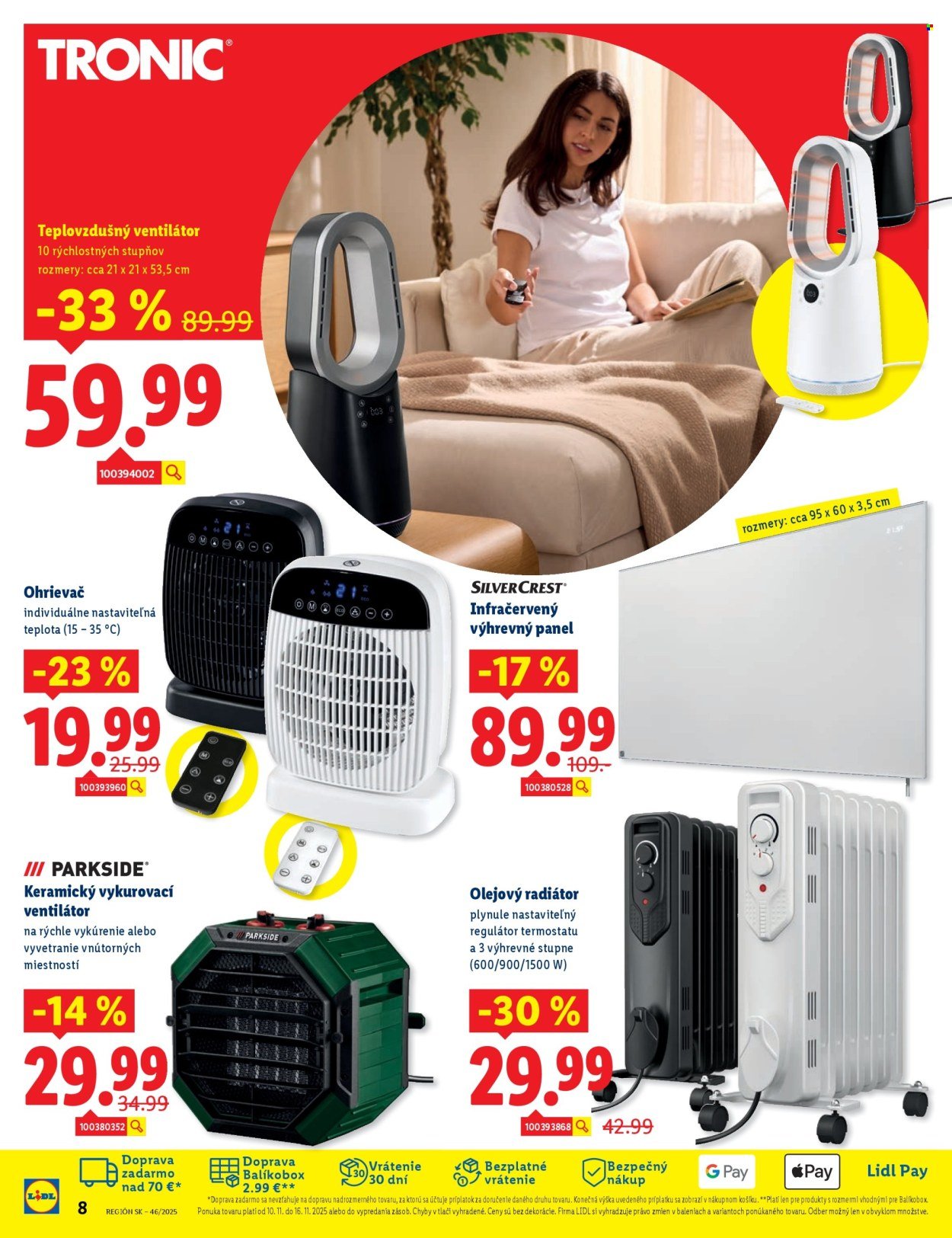 LIDL leták - Online magazín (2025-11-10 - 2025-11-16) | 8