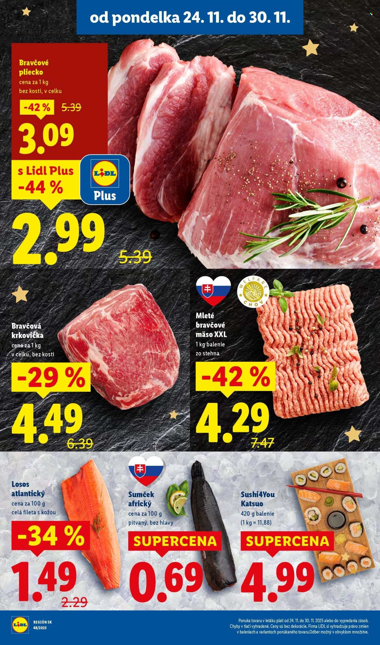 LIDL leták - Od pondelka 24.11.2025 (2025-11-24 - 2025-11-30) | 11