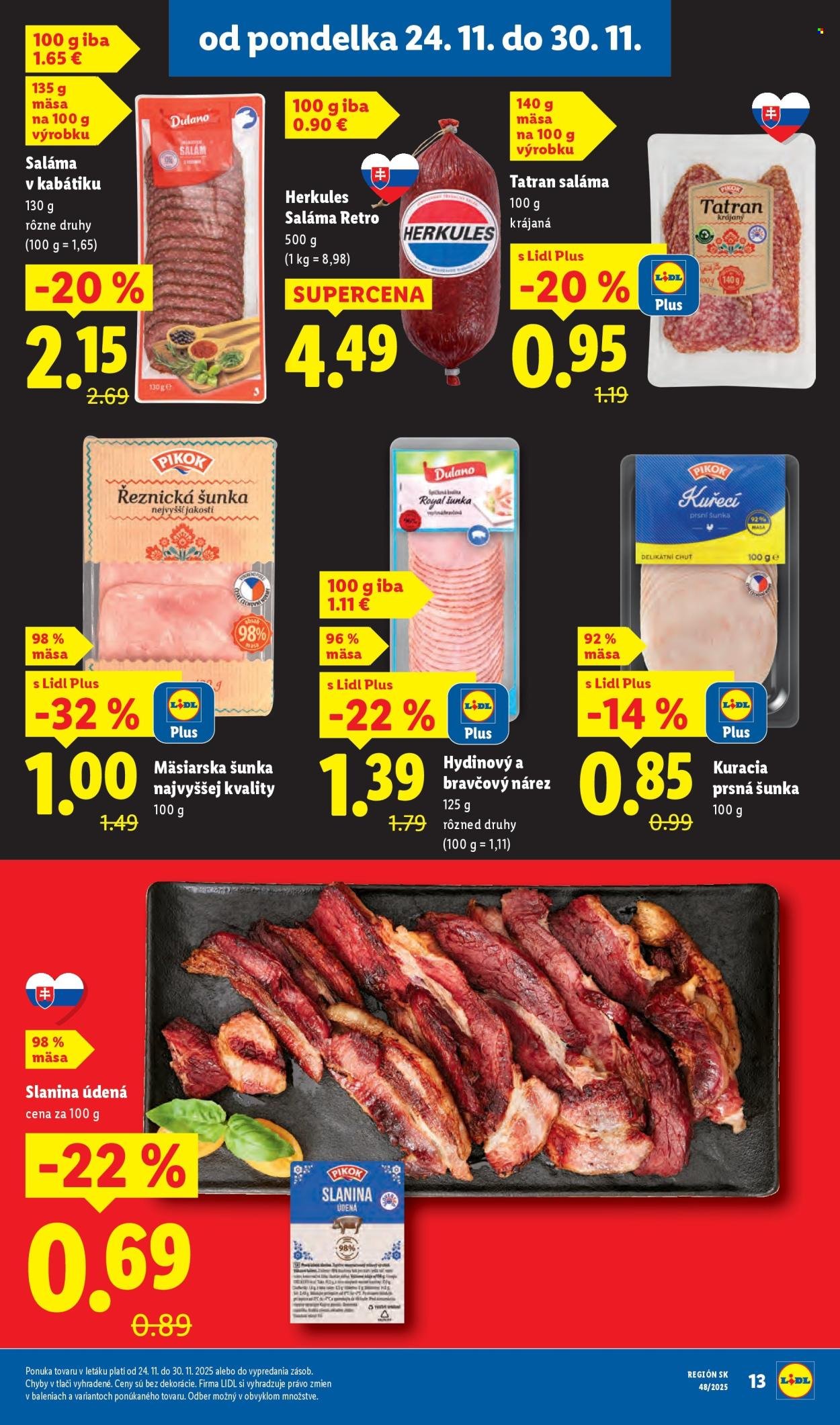 LIDL leták - Od pondelka 24.11.2025 (2025-11-24 - 2025-11-30) | 15
