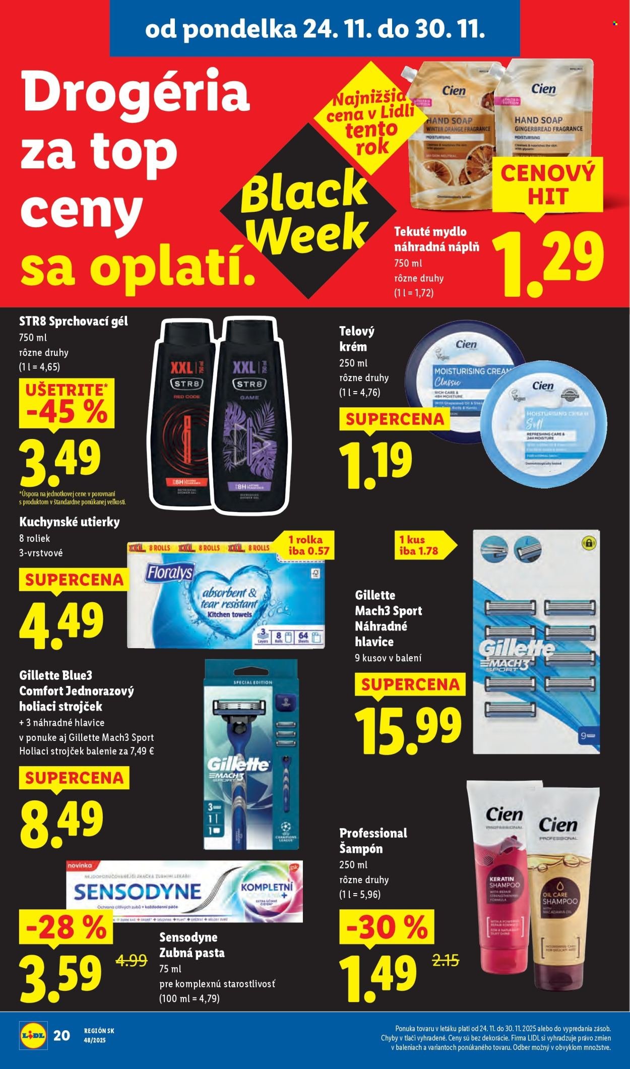 LIDL leták - Od pondelka 24.11.2025 (2025-11-24 - 2025-11-30) | 22