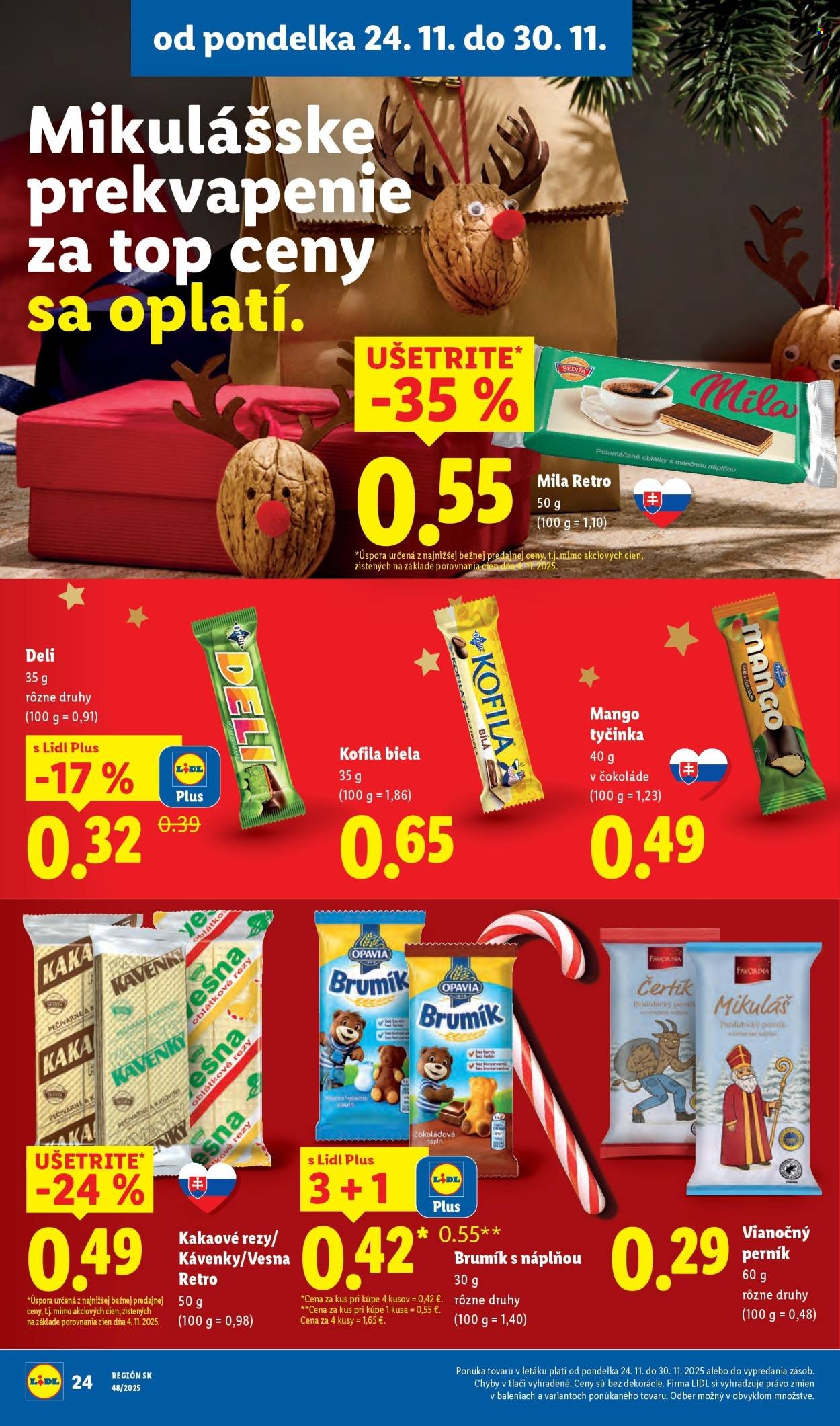 LIDL leták - Od pondelka 24.11.2025 (2025-11-24 - 2025-11-30) | 26