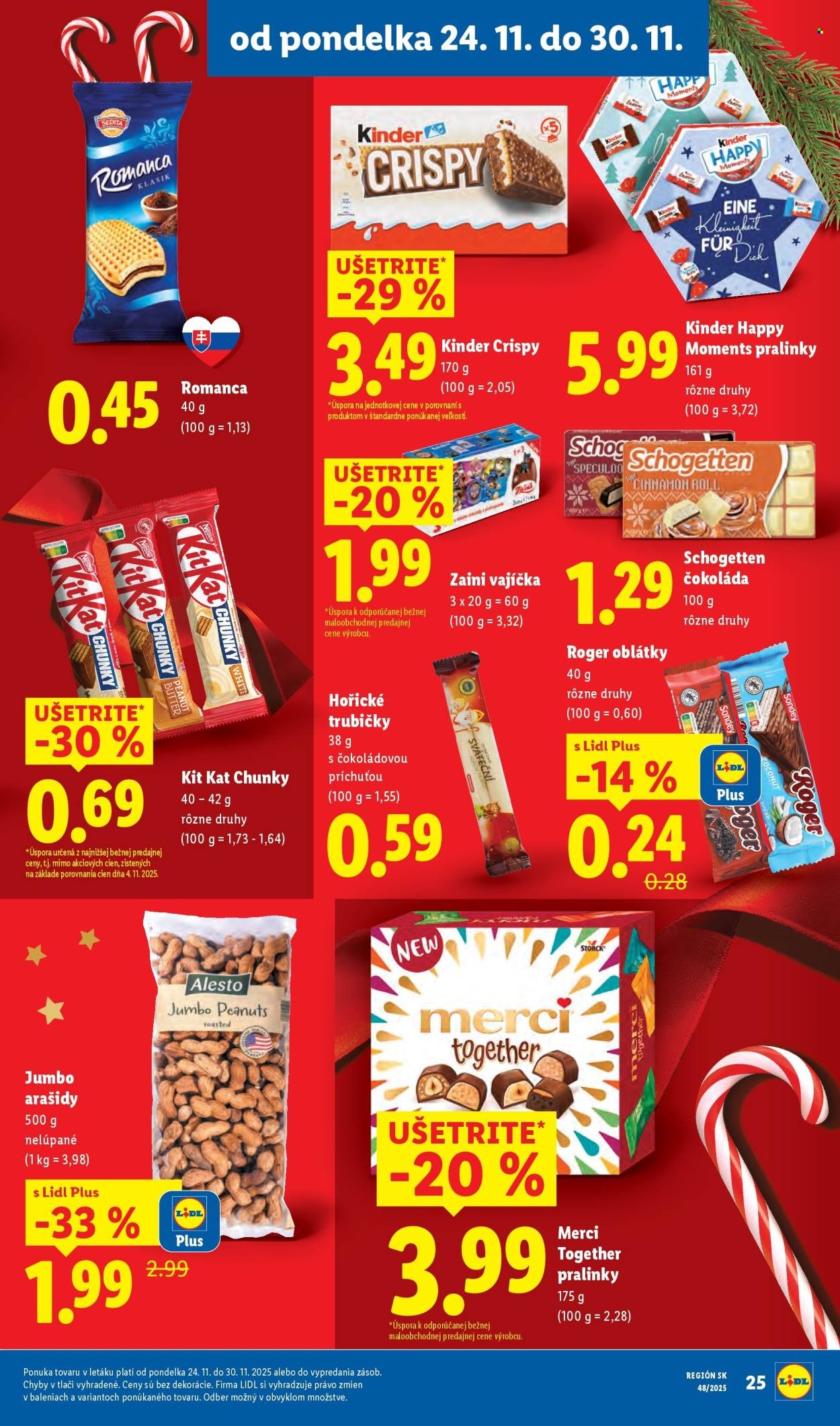 LIDL leták - Od pondelka 24.11.2025 (2025-11-24 - 2025-11-30) | 27
