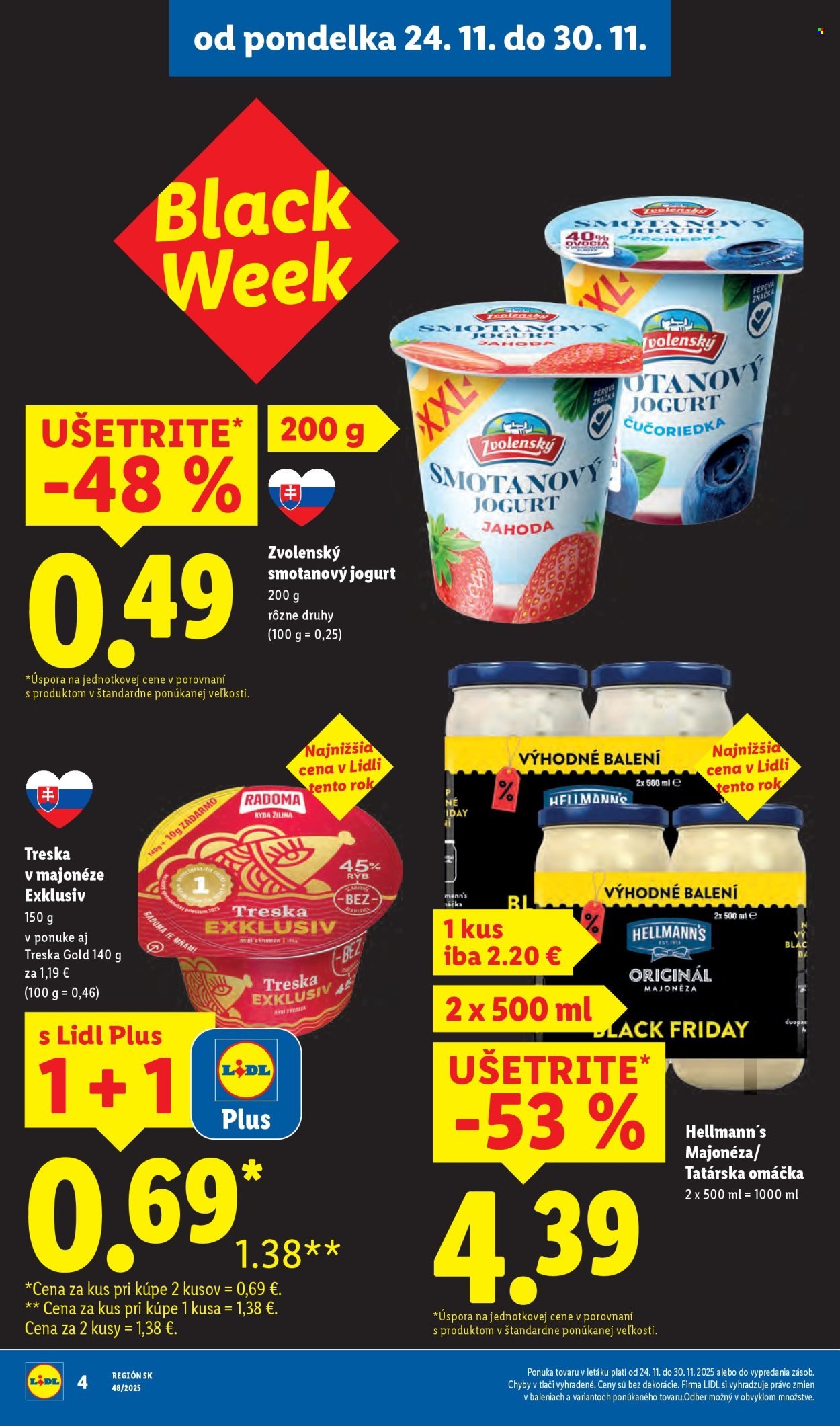 LIDL leták - Od pondelka 24.11.2025 (2025-11-24 - 2025-11-30) | 4