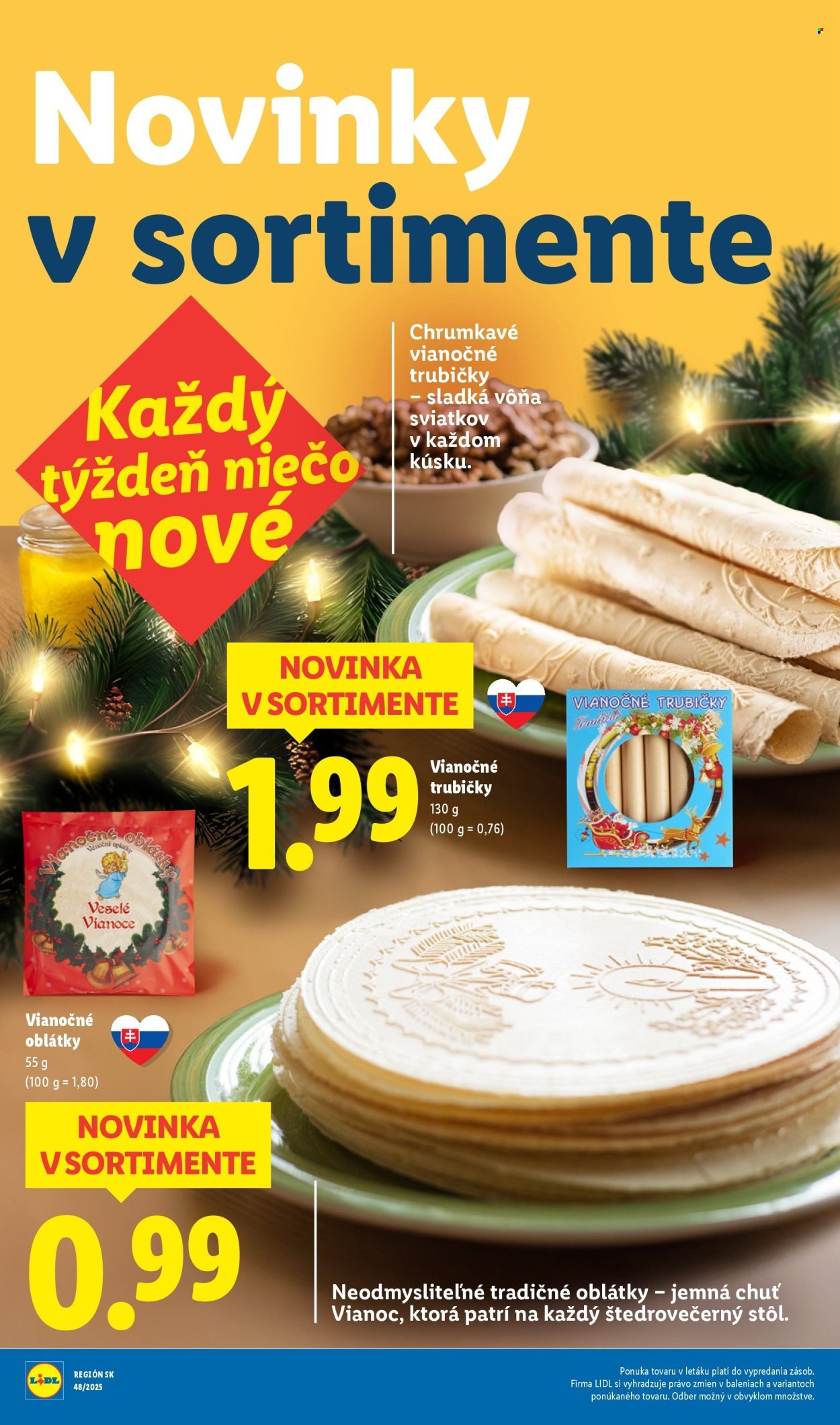 LIDL leták - Od pondelka 24.11.2025 (2025-11-24 - 2025-11-30) | 38