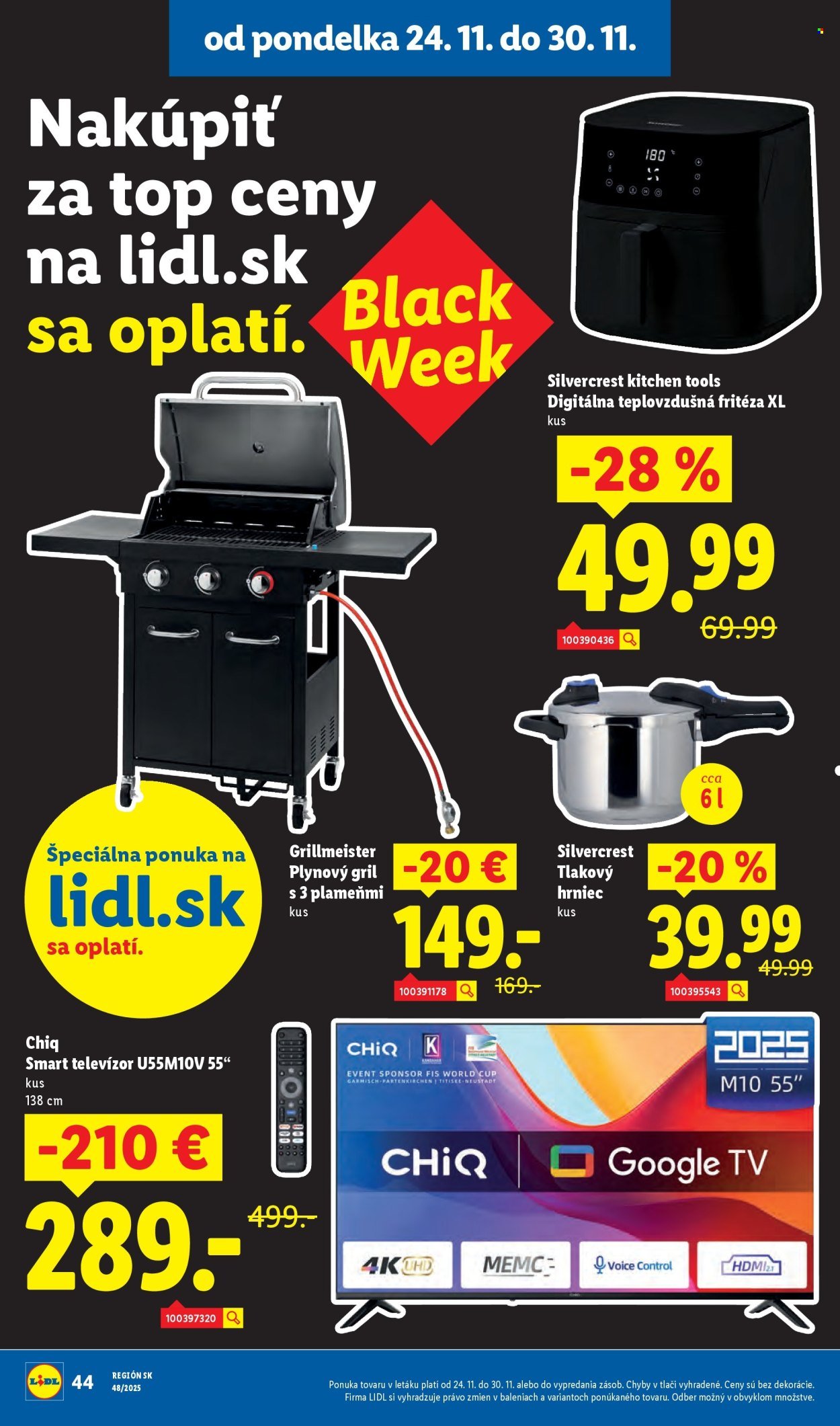 LIDL leták - Od pondelka 24.11.2025 (2025-11-24 - 2025-11-30) | 50