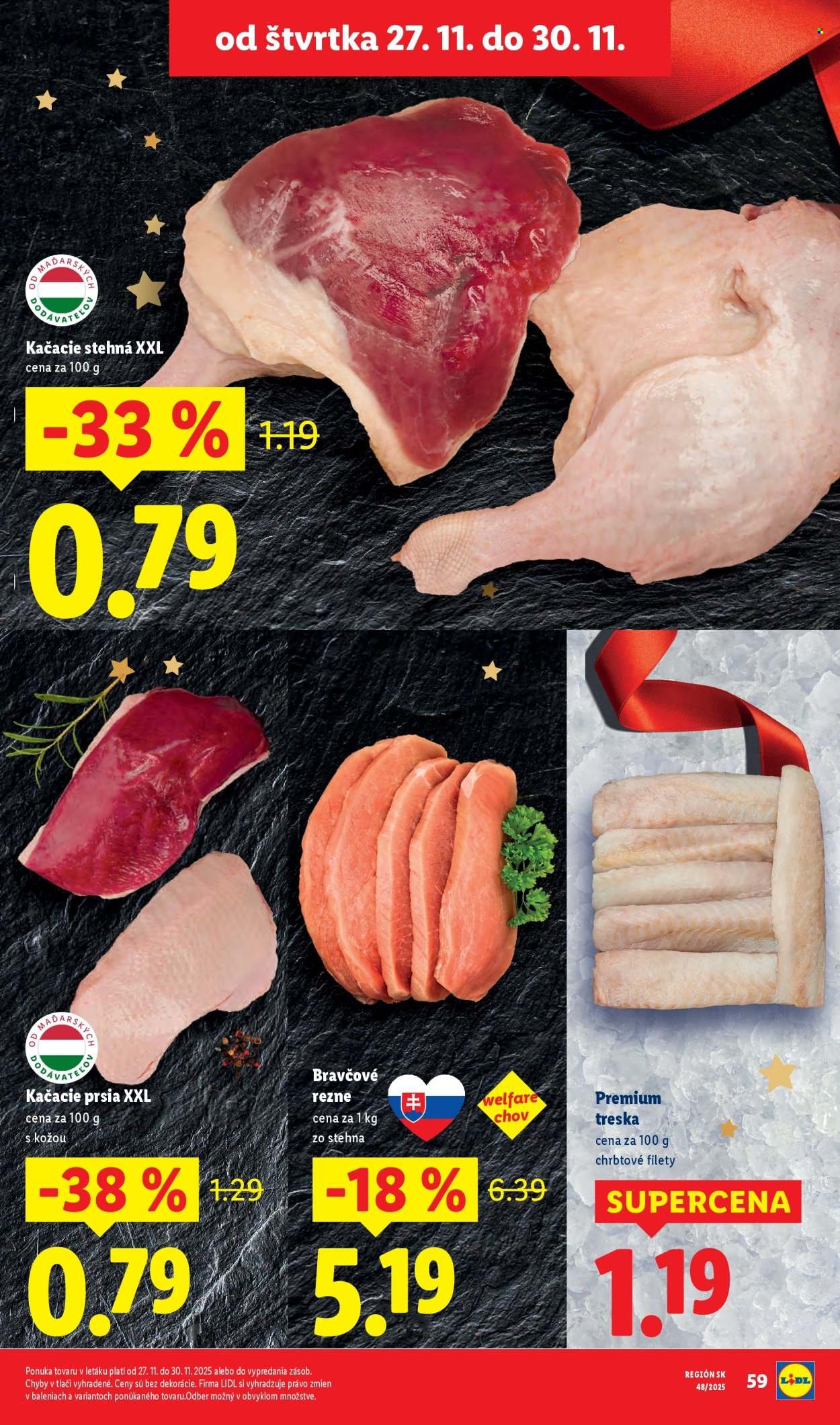 LIDL leták - Od pondelka 24.11.2025 (2025-11-24 - 2025-11-30) | 59