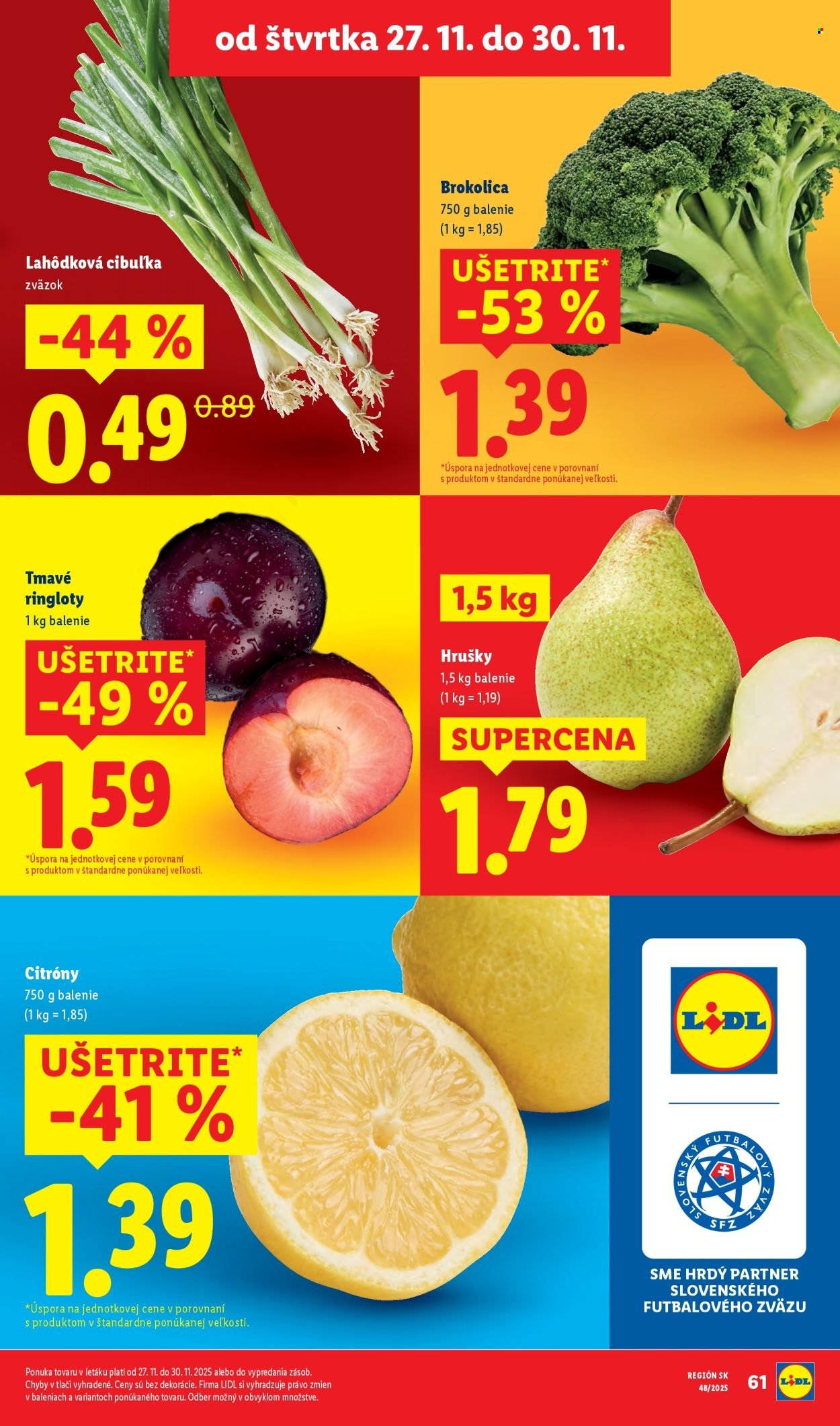 LIDL leták - Od pondelka 24.11.2025 (2025-11-24 - 2025-11-30) | 61