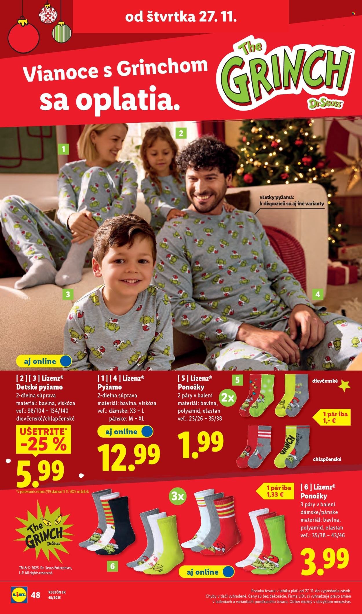 LIDL leták - Od pondelka 24.11.2025 (2025-11-24 - 2025-11-30) | 70