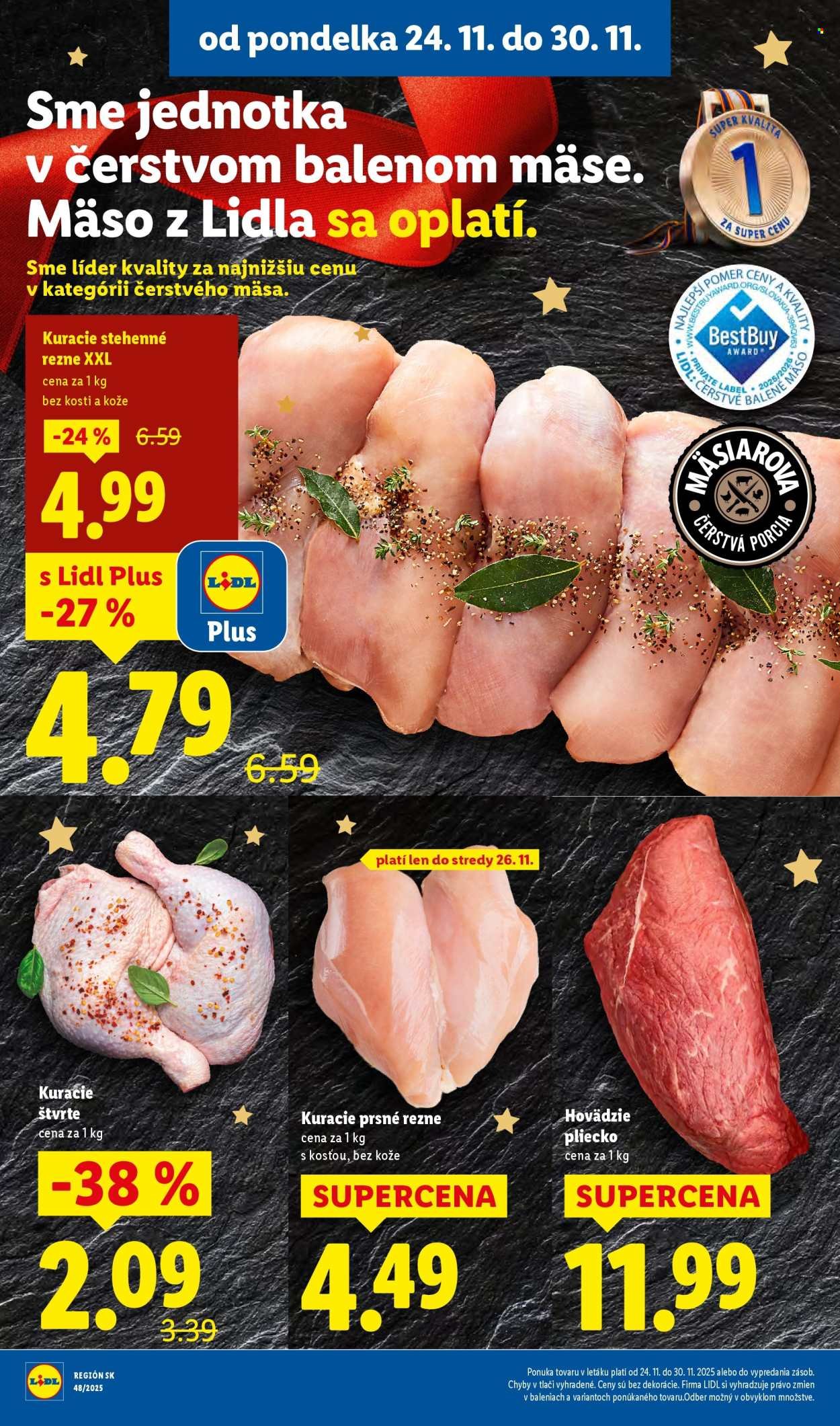LIDL leták - Od pondelka 24.11.2025 (2025-11-24 - 2025-11-30) | 10
