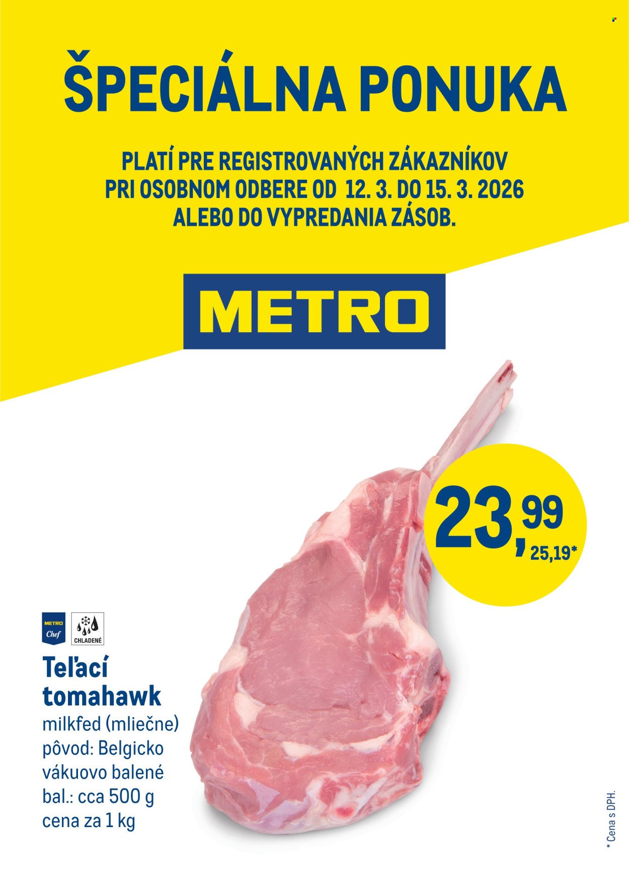 METRO leták - Víkendová ponuka (2026-03-12 - 2026-03-15) | 1