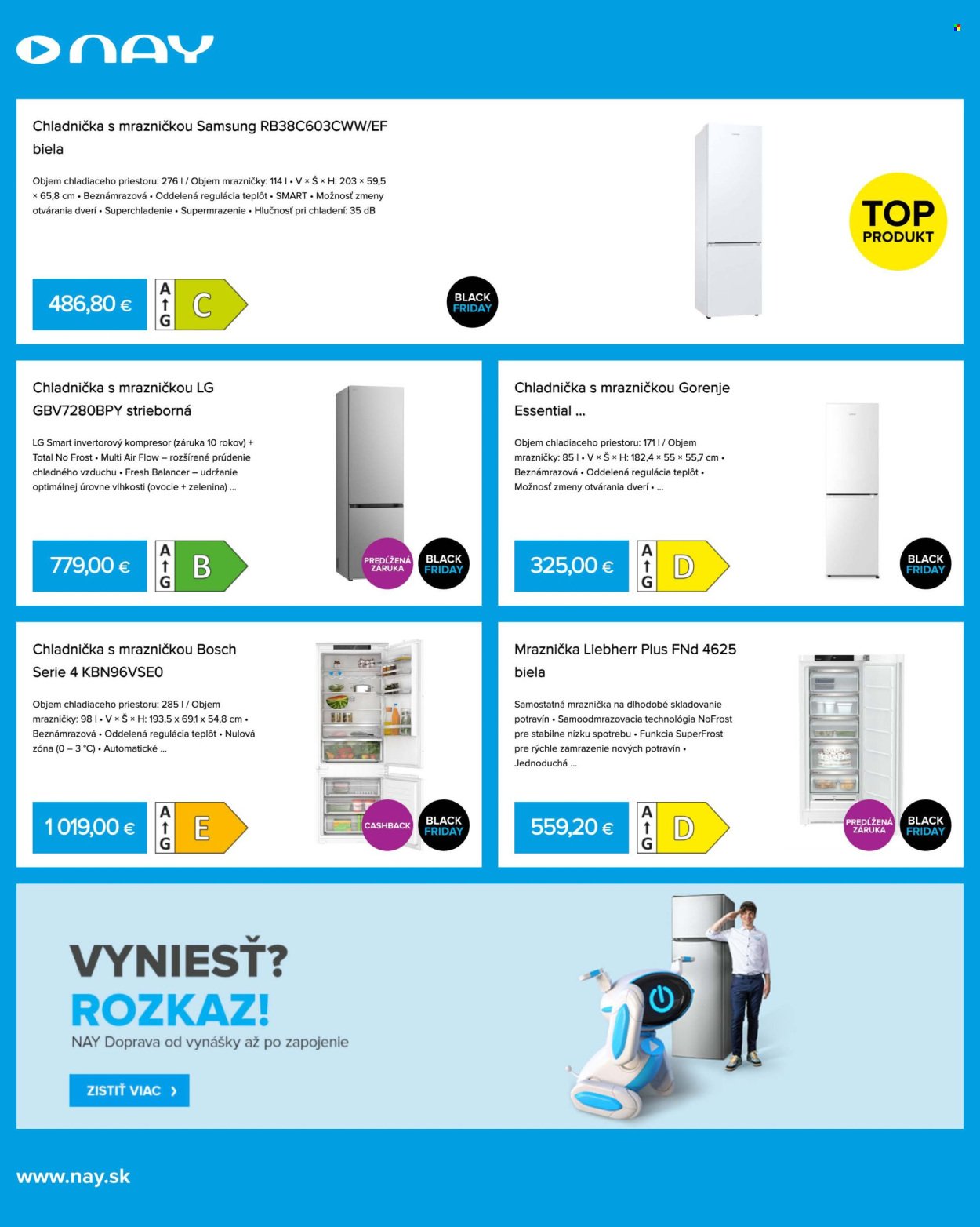 NAY ELEKTRODOM leták - Od pondelka 10.11.2025 (2025-11-10 - 2025-11-16) | 16