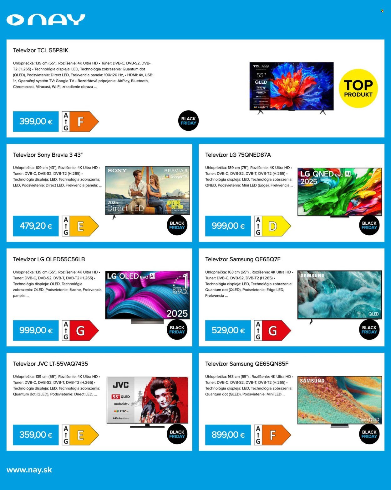 NAY ELEKTRODOM leták - Od pondelka 10.11.2025 (2025-11-10 - 2025-11-16) | 6