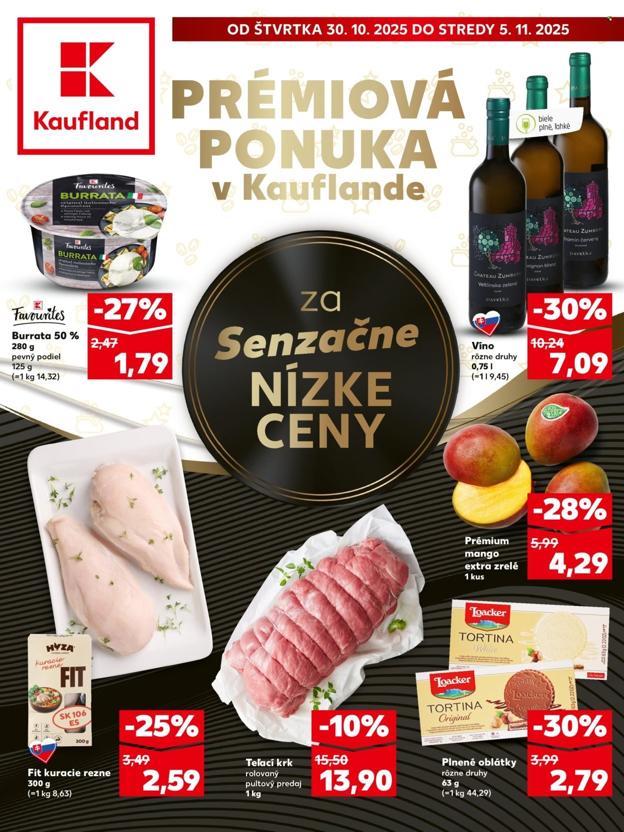 KAUFLAND leták - PRÉMIOVÁ PONUKA (2025-10-30 - 2025-11-05) | 1