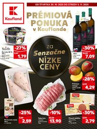 KAUFLAND leták - PRÉMIOVÁ PONUKA (2025-10-30 - 2025-11-05)