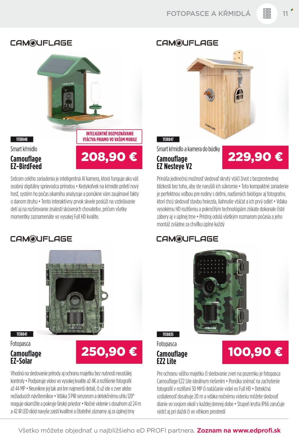ED PROFI leták - Akciový leták