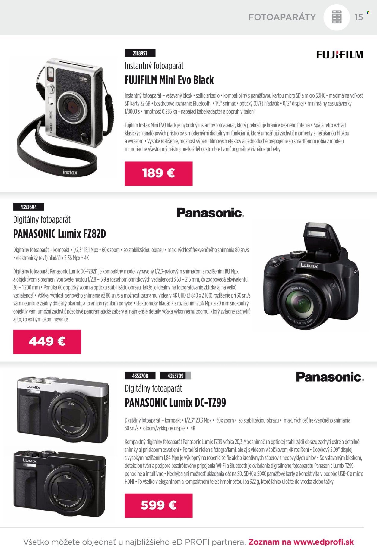 ED PROFI leták - Akciový leták