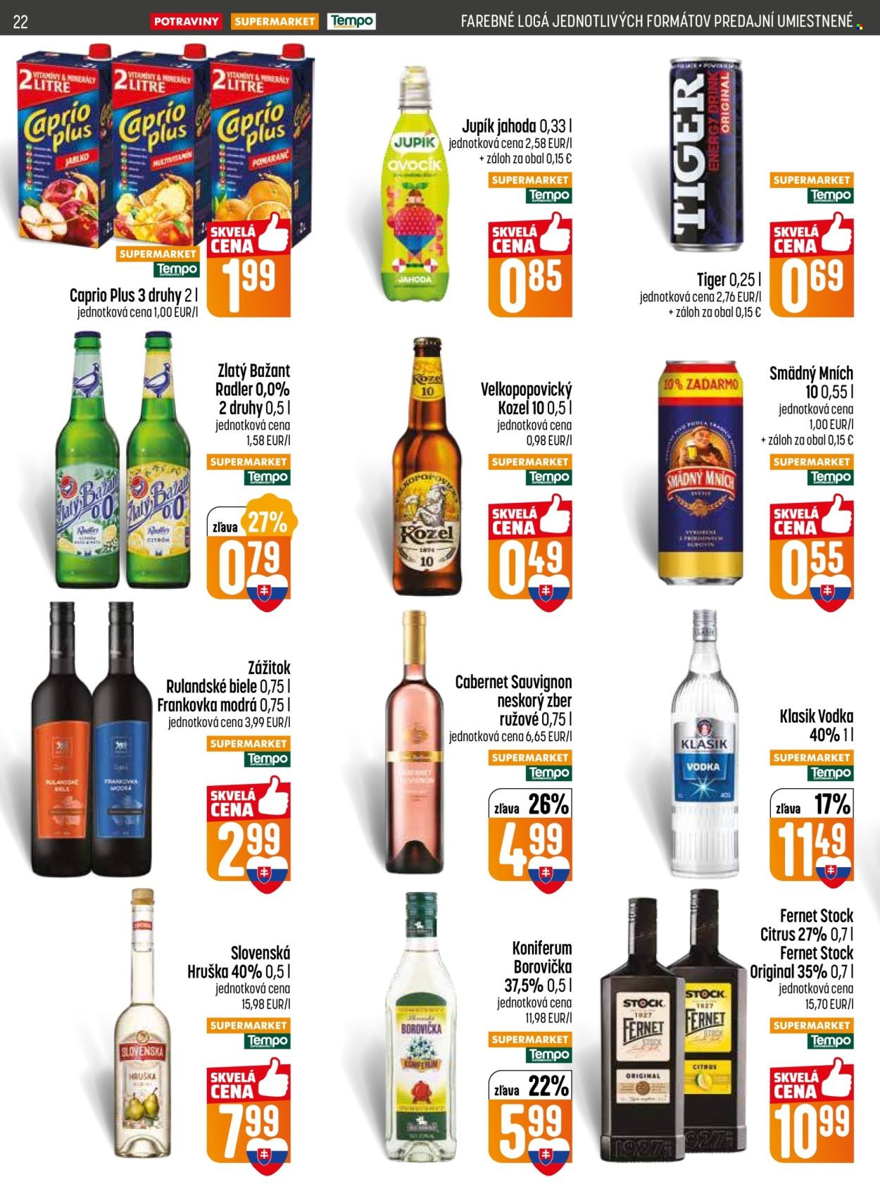 COOP JEDNOTA leták - Od štvrtka 15.1.2026 (2026-01-15 - 2026-01-21) | 22