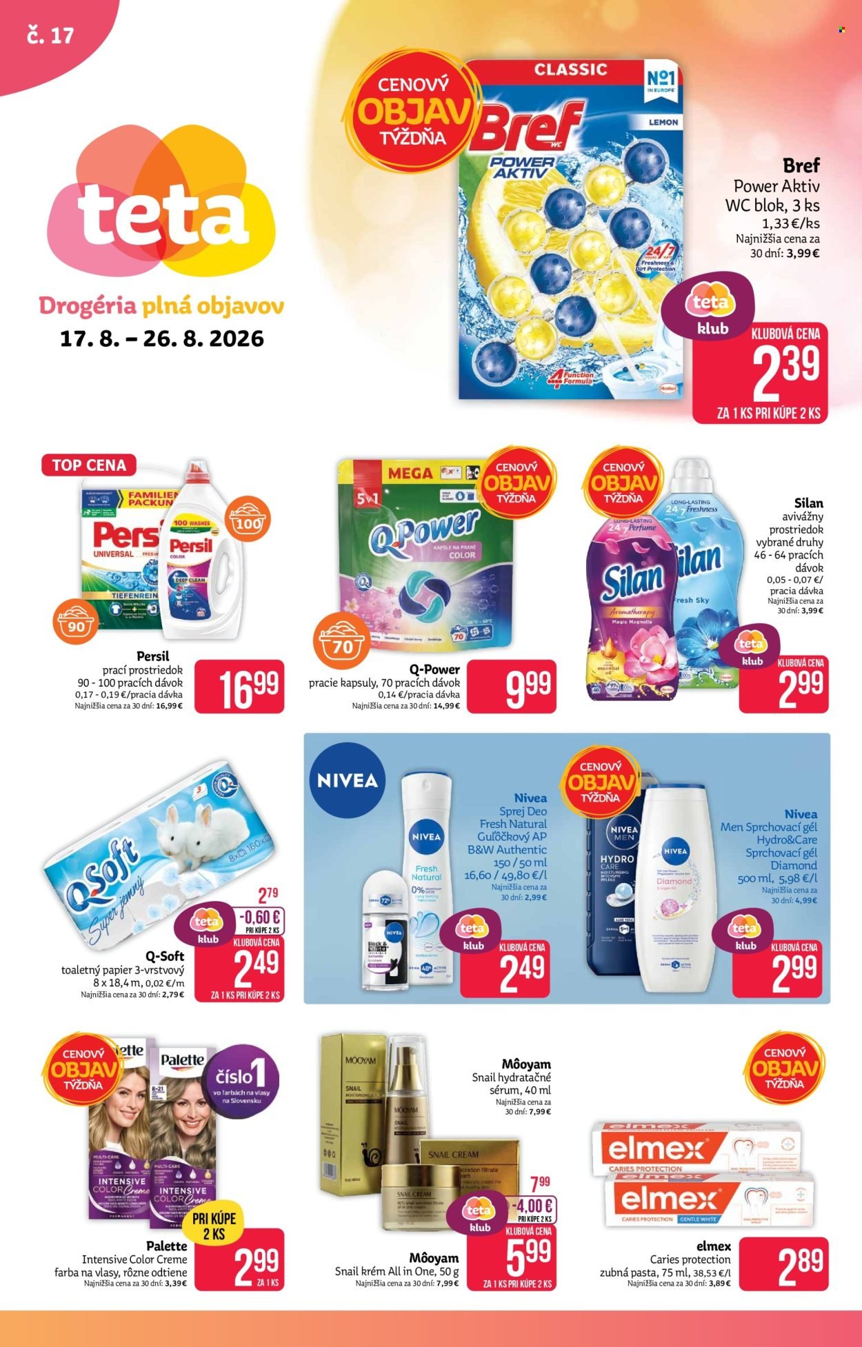 TETA DROGERIE leták - Od pondelka 17.8.2026