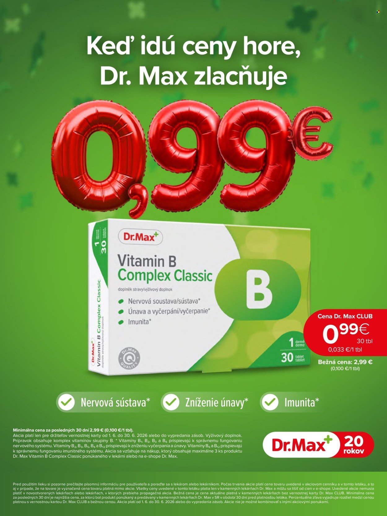 DR. MAX leták - Od pondelka 1.6.2026