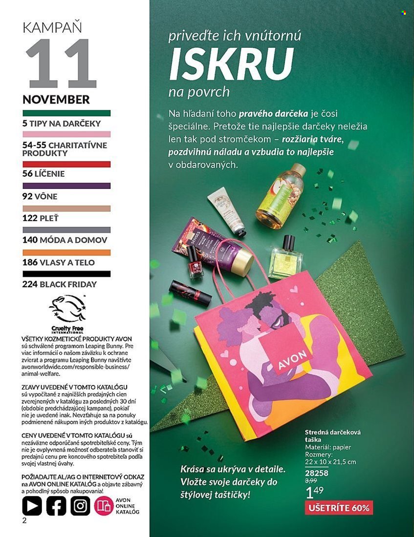 AVON leták - Kampaň 11 (2025-11-01 - 2025-11-30) | 2