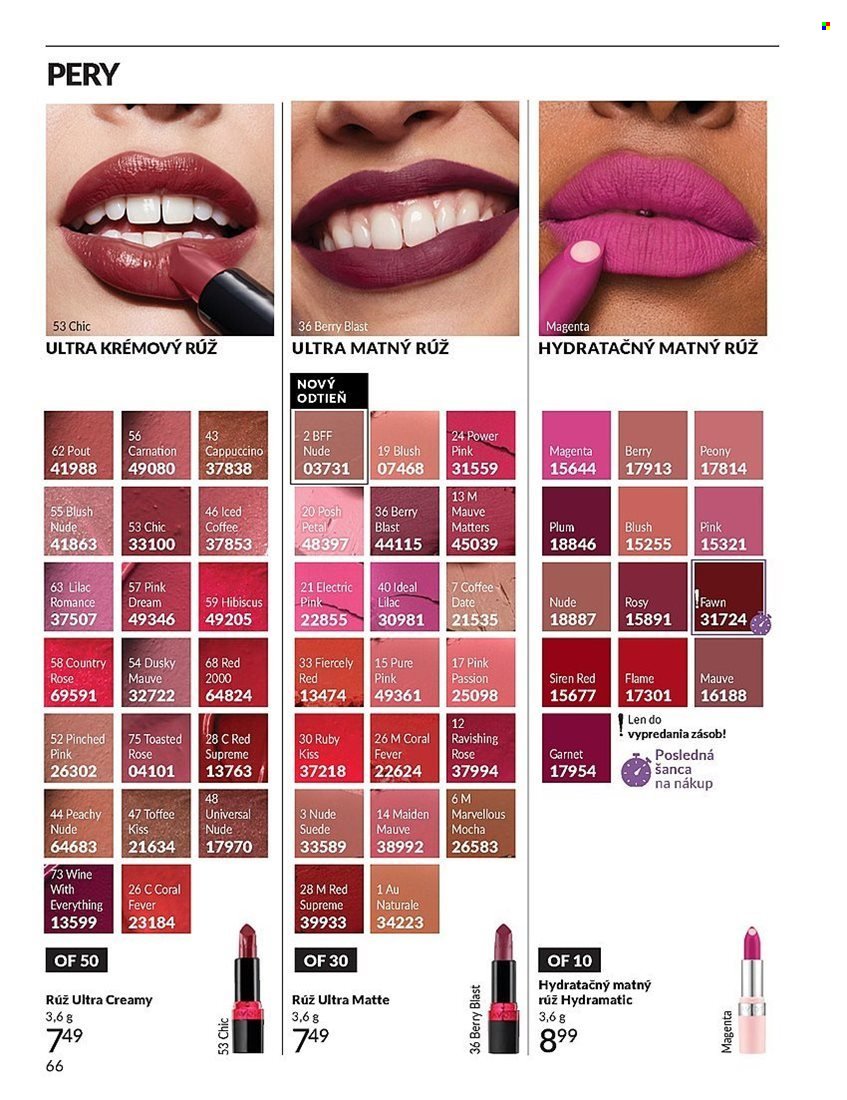 AVON leták - Kampaň 11 (2025-11-01 - 2025-11-30) | 66