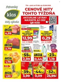 KLAS leták - Od pondelka 17.8.2026