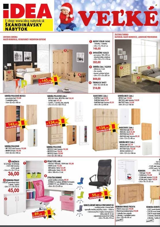 IDEA NÁBYTOK leták - Od pondelka 1.12.2025 (2025-12-01 - 2025-12-14) | 2