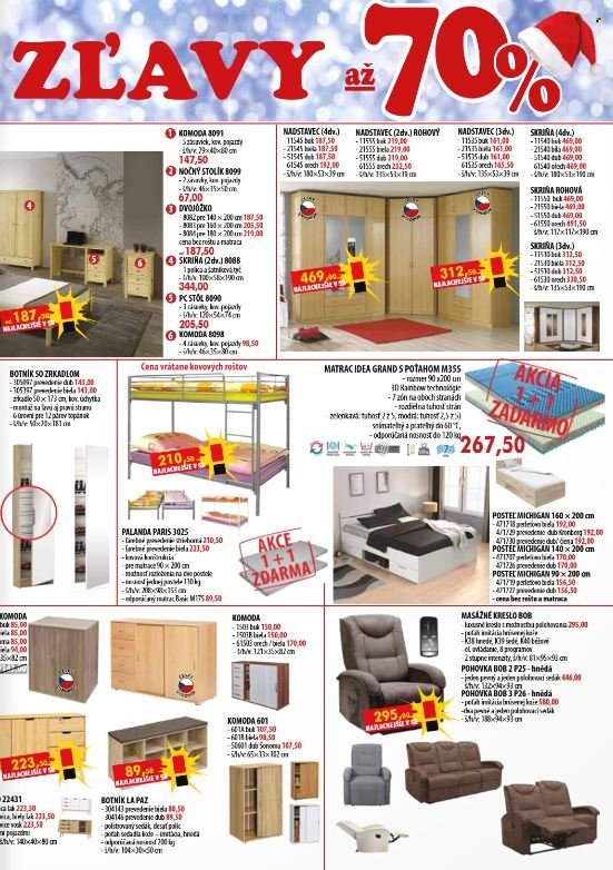 IDEA NÁBYTOK leták - Od pondelka 1.12.2025 (2025-12-01 - 2025-12-14) | 3