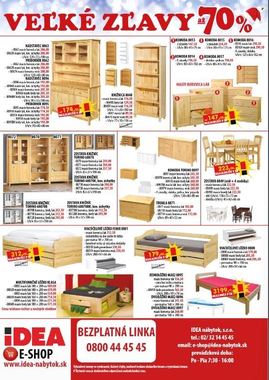 IDEA NÁBYTOK leták - Od pondelka 1.12.2025 (2025-12-01 - 2025-12-14) | 4