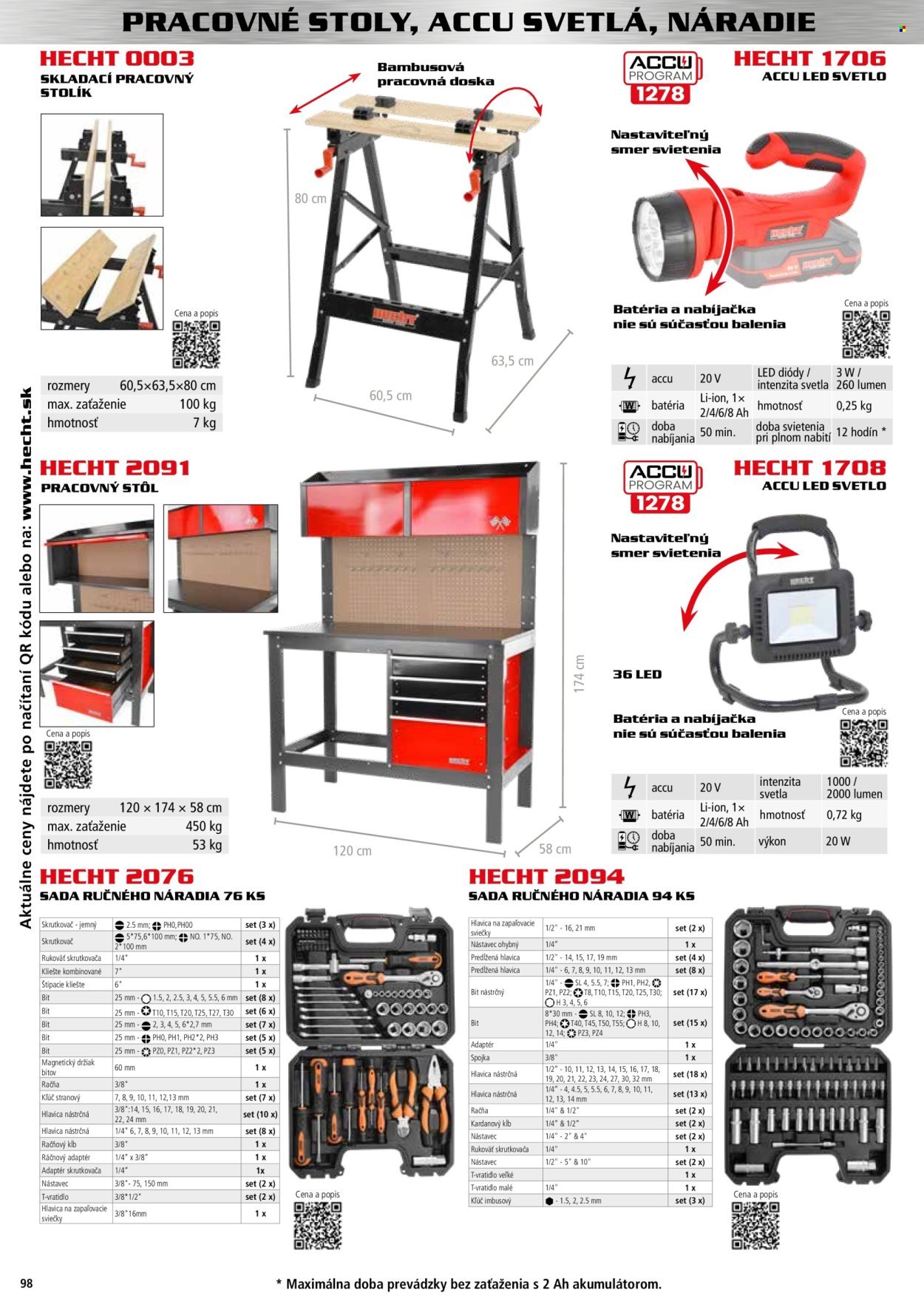 HECHT leták - novembri 2025 (2025-11-02) | 98