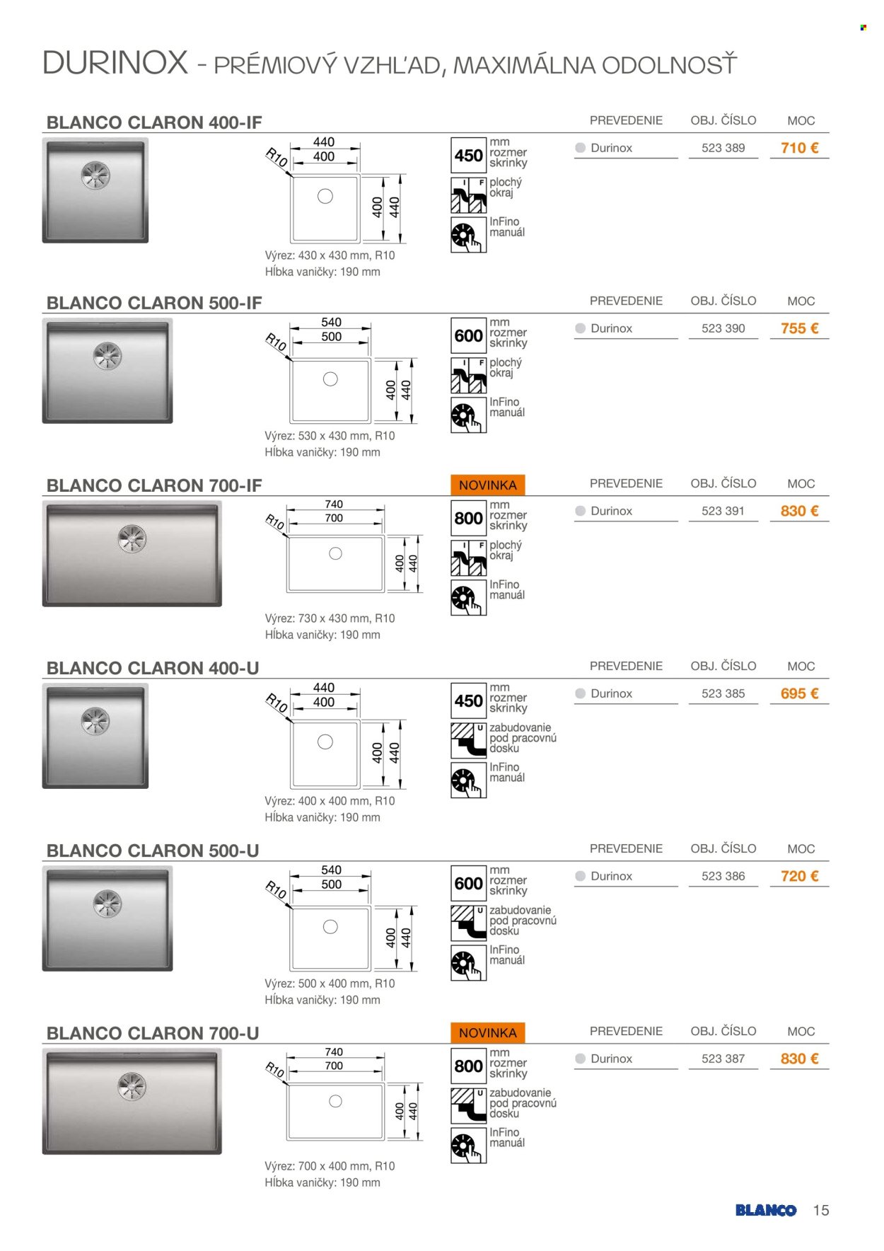 BLANCO leták - Od nedele 1.2.2026 (2026-02-01 - 2026-12-31) | 15