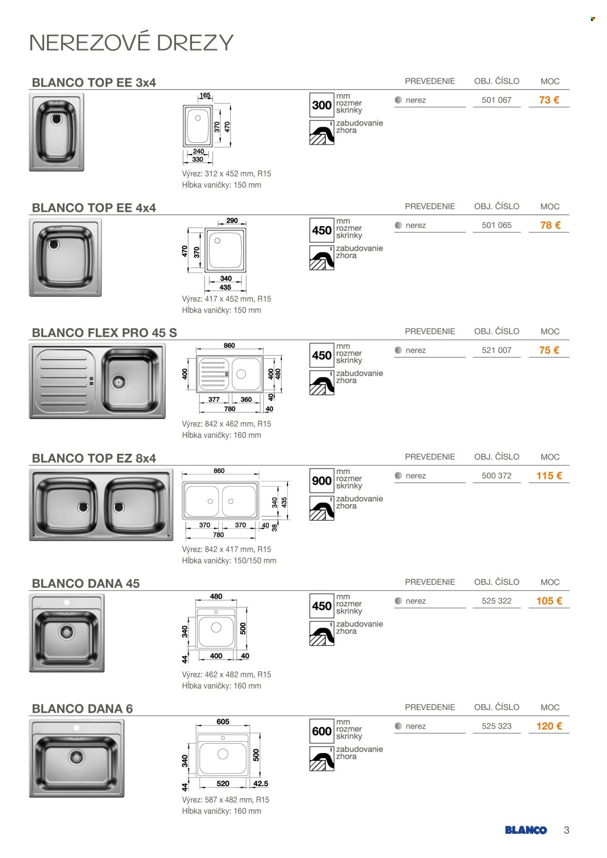 BLANCO leták - Od nedele 1.2.2026 (2026-02-01 - 2026-12-31) | 3