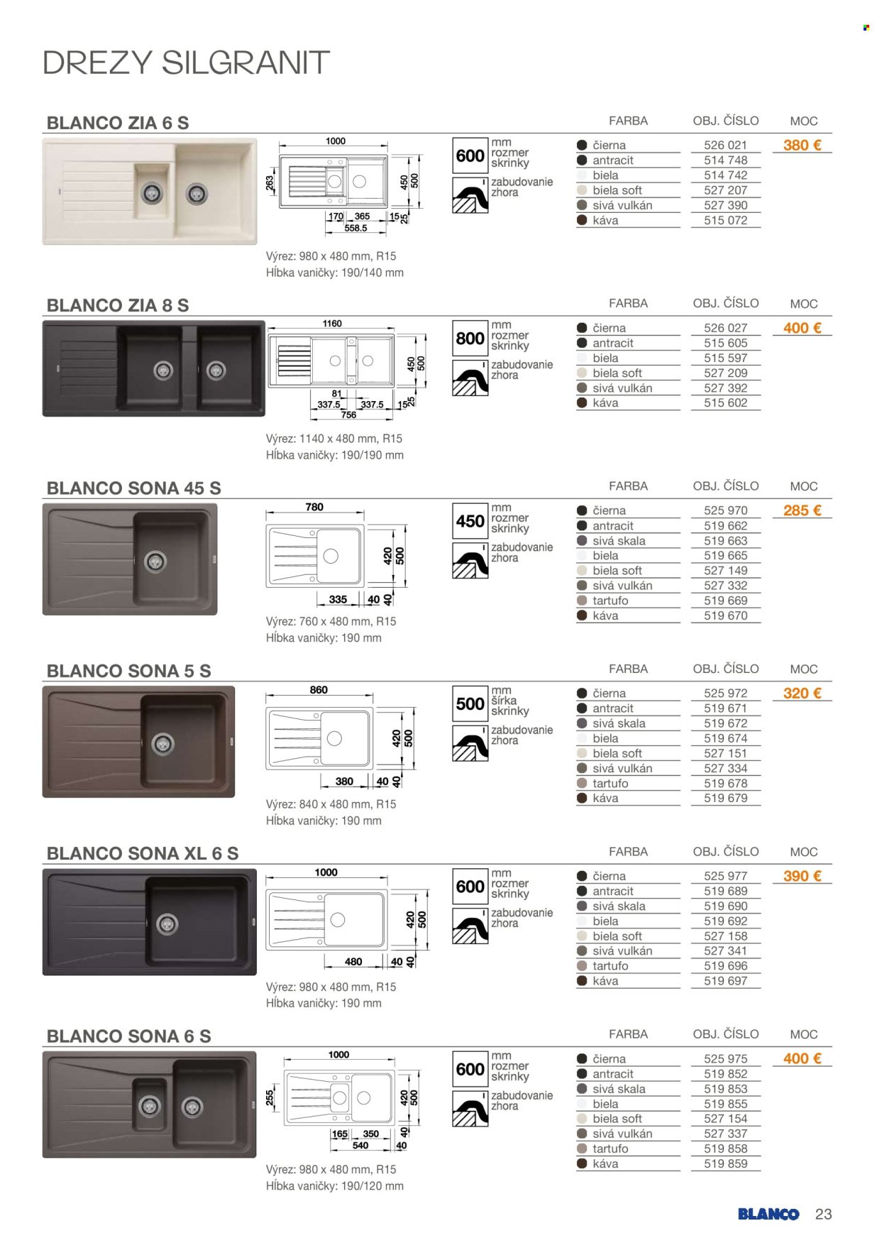 BLANCO leták - Od nedele 1.2.2026 (2026-02-01 - 2026-12-31) | 23