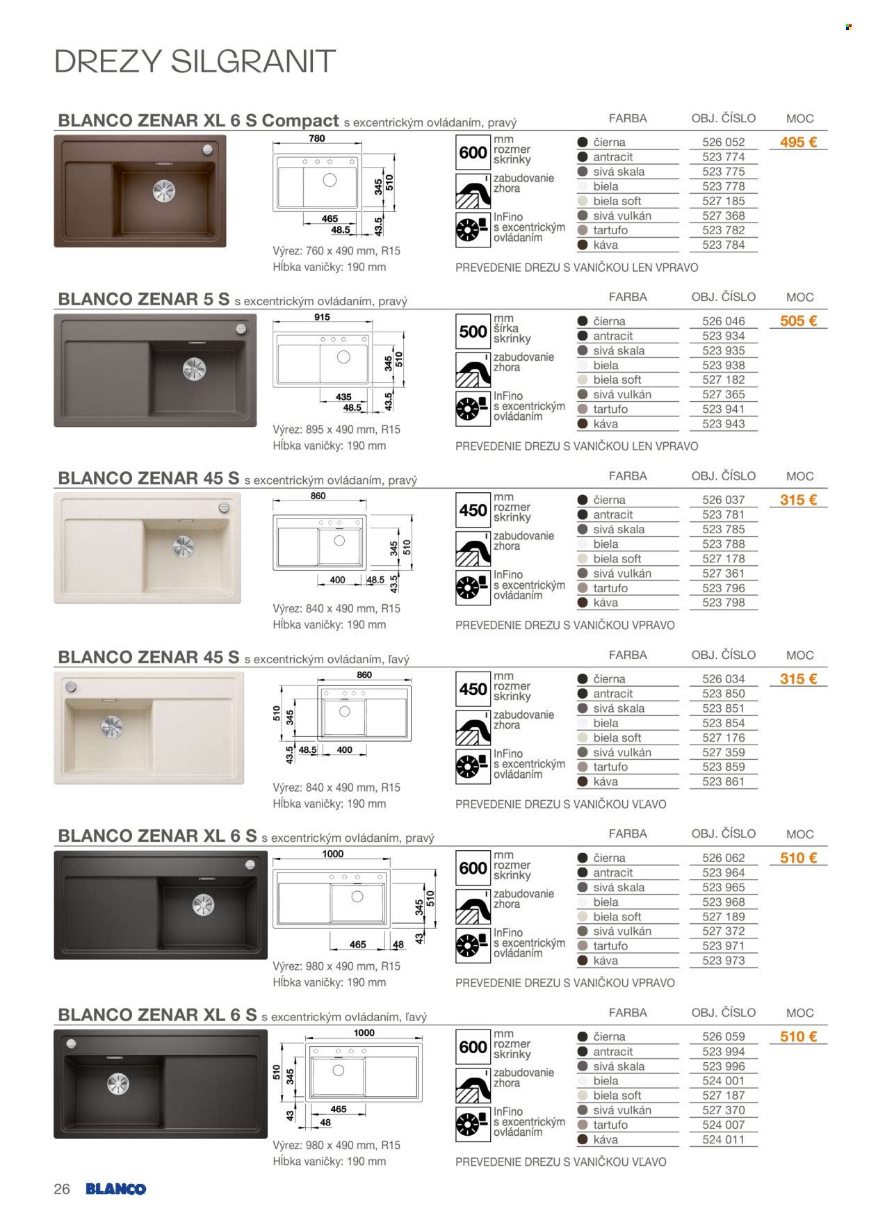 BLANCO leták - Od nedele 1.2.2026 (2026-02-01 - 2026-12-31) | 26