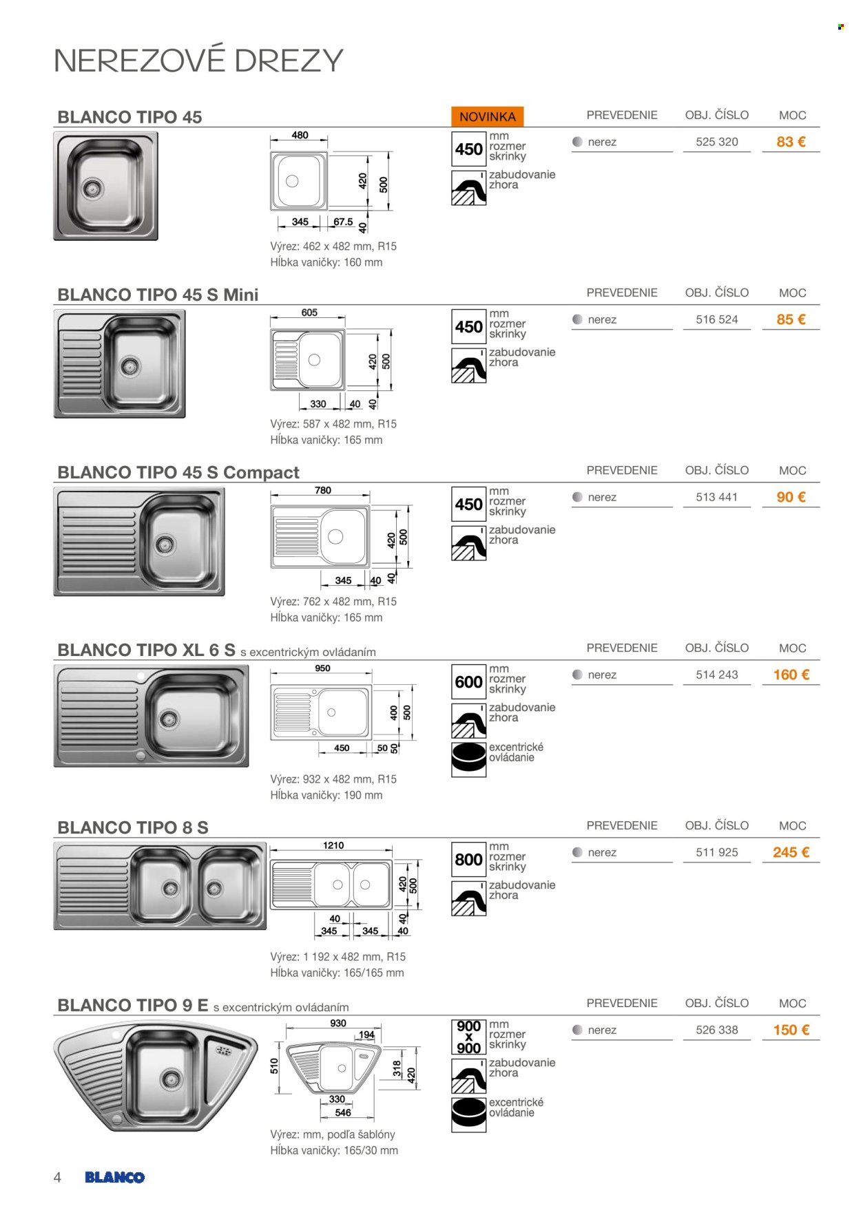 BLANCO leták - Od nedele 1.2.2026 (2026-02-01 - 2026-12-31) | 4