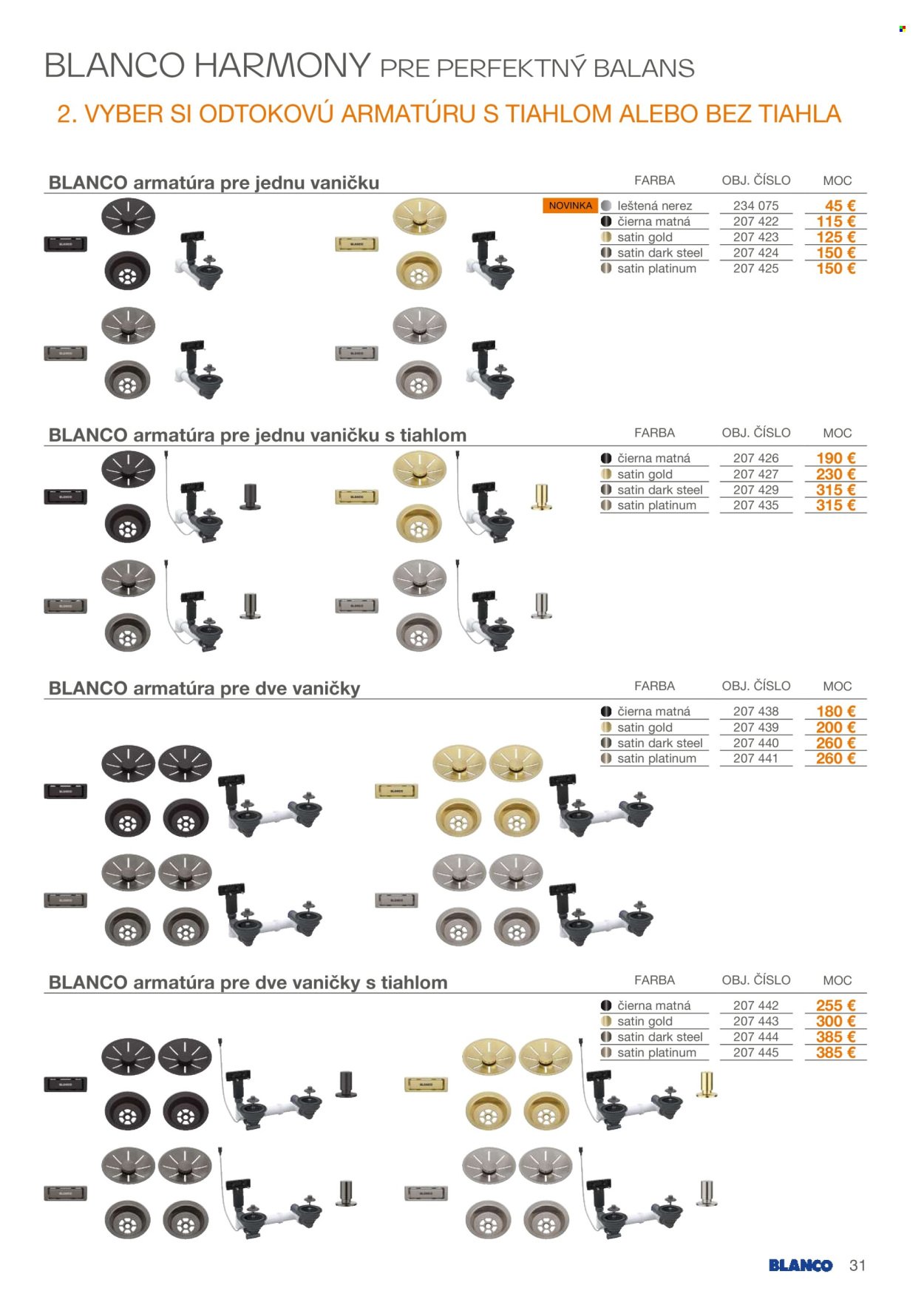 BLANCO leták - Od nedele 1.2.2026 (2026-02-01 - 2026-12-31) | 31