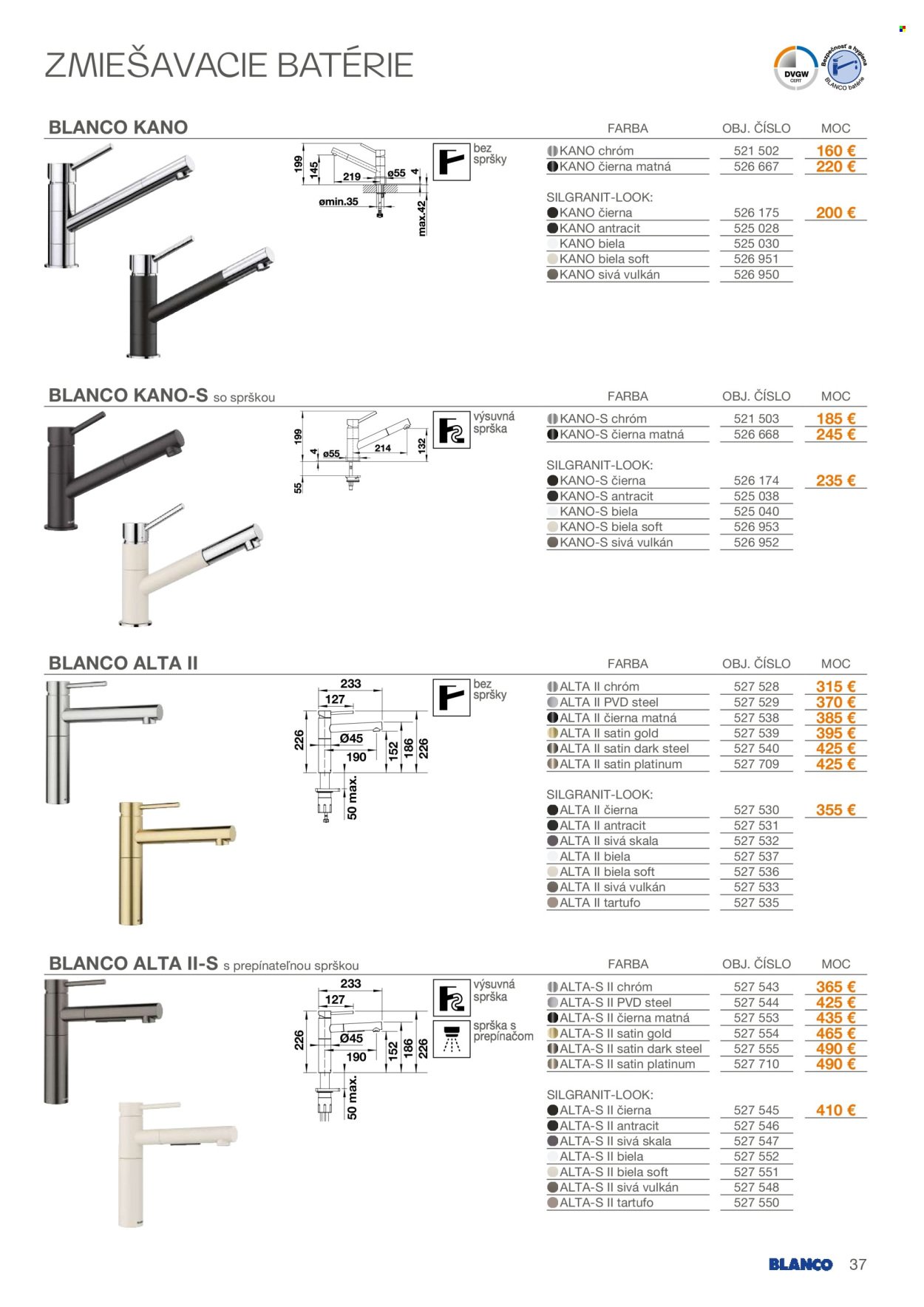 BLANCO leták - Od nedele 1.2.2026 (2026-02-01 - 2026-12-31) | 37