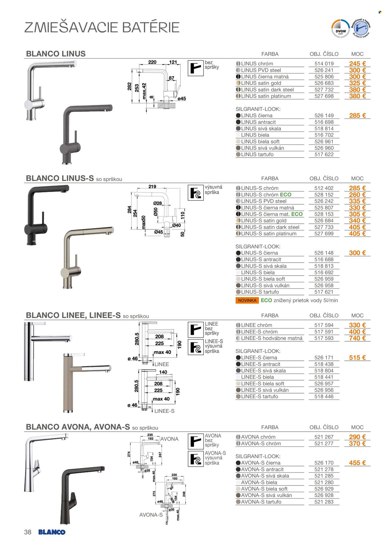 BLANCO leták - Od nedele 1.2.2026 (2026-02-01 - 2026-12-31) | 38