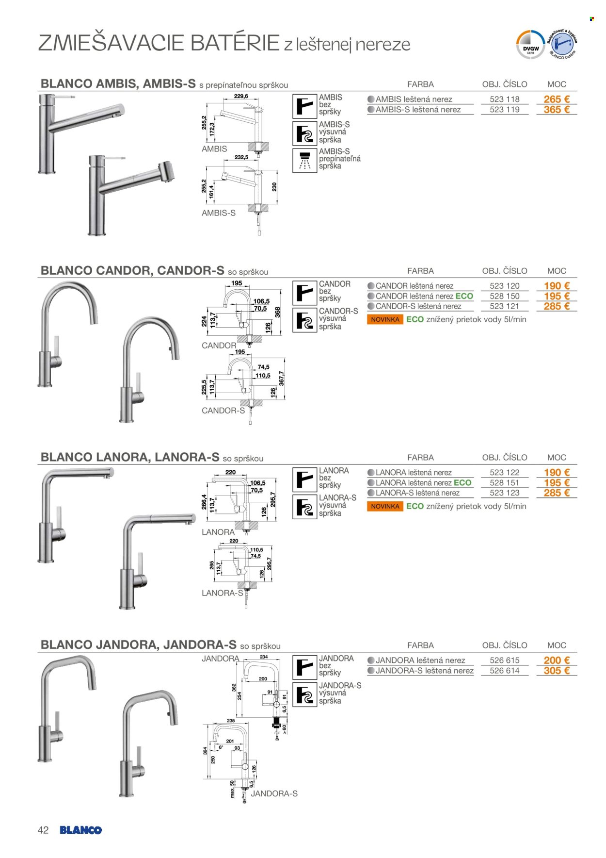 BLANCO leták - Od nedele 1.2.2026 (2026-02-01 - 2026-12-31) | 42